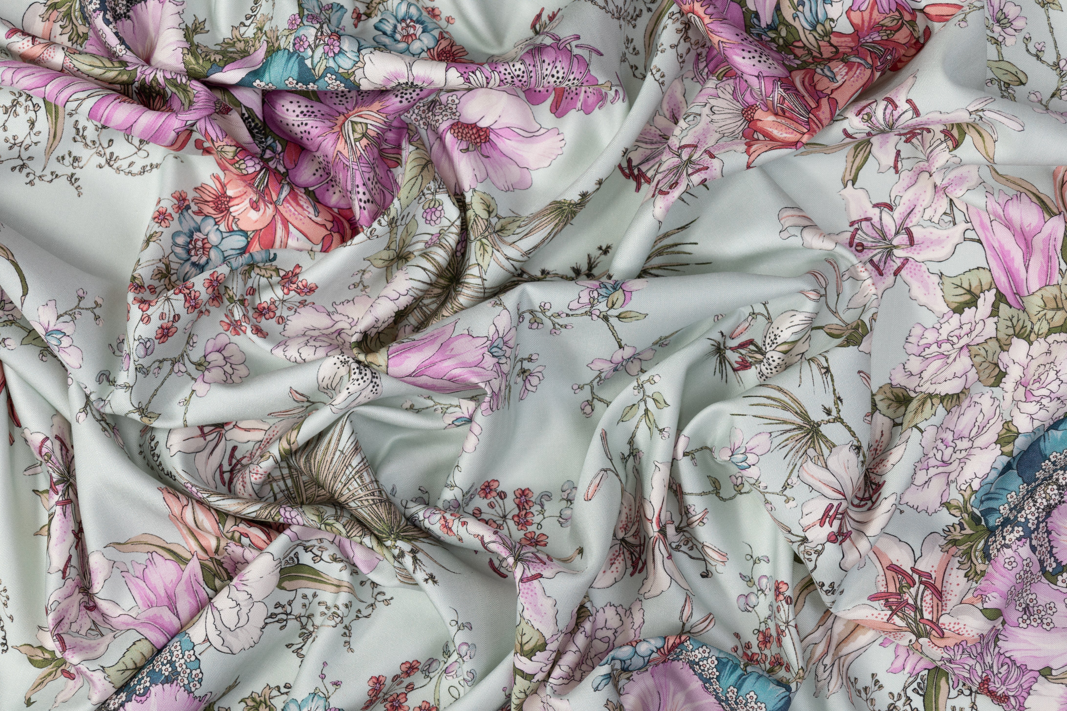 Emanuel Ungaro - Floral Silk and Wool Blend - Green