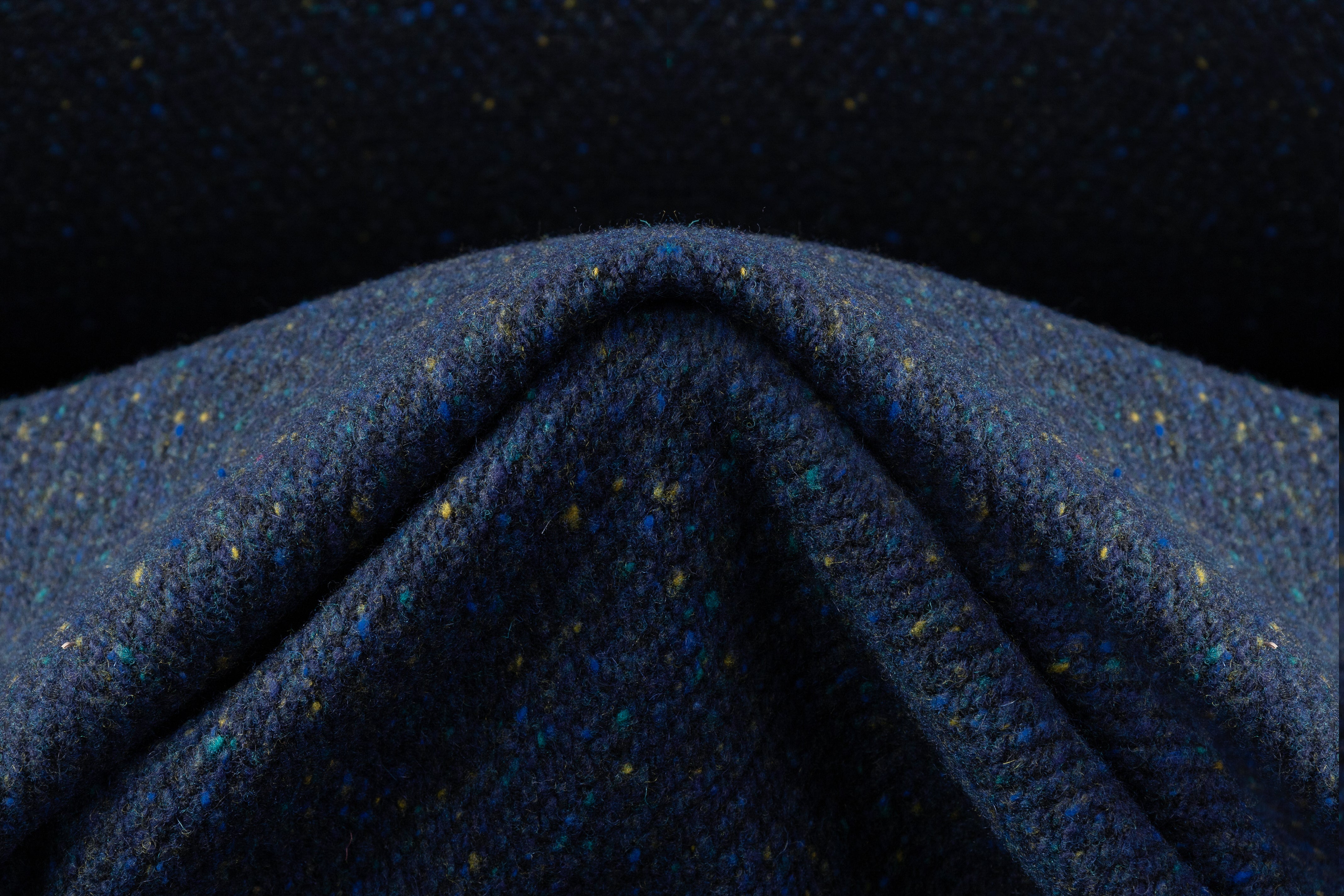 Etro - Italian Speckle Wool Coating - Blue