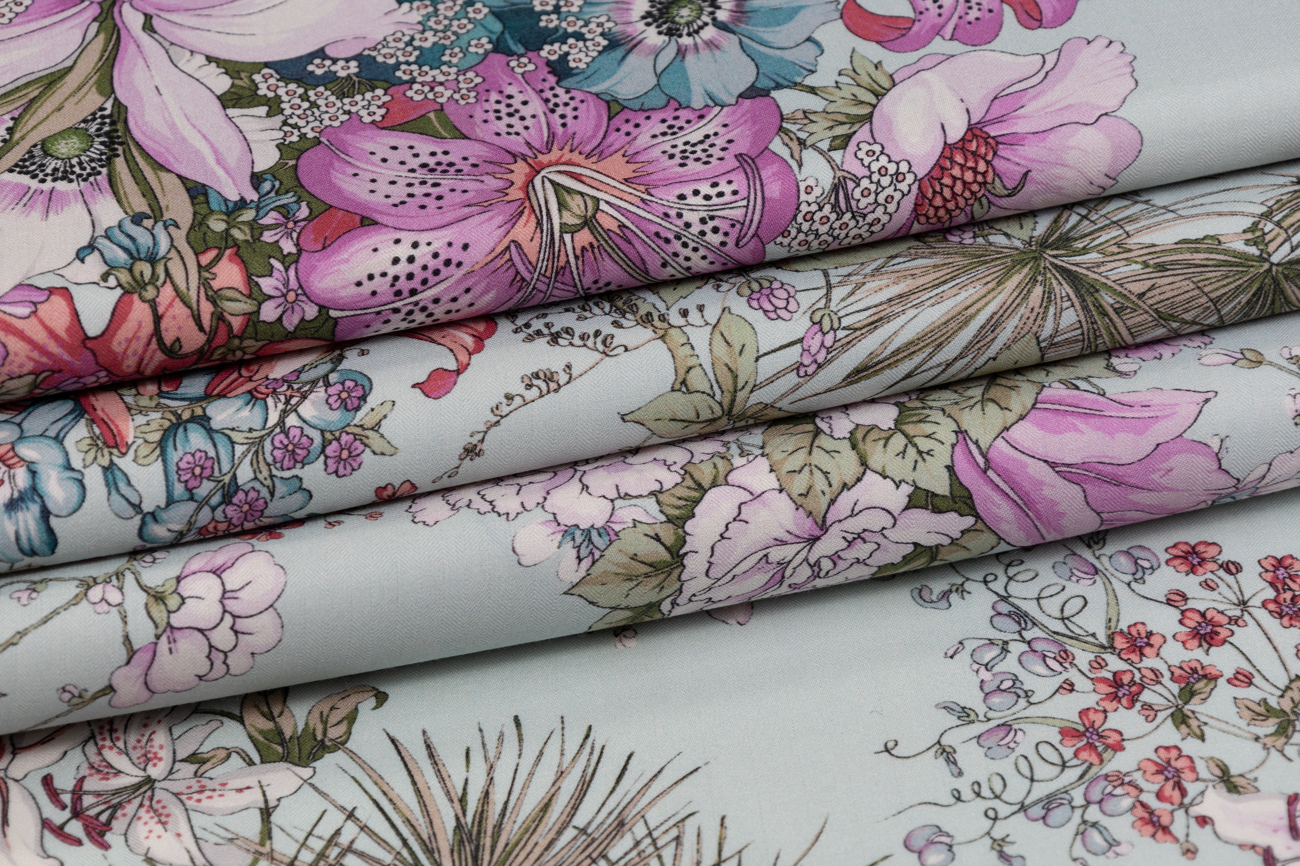 Emanuel Ungaro - Floral Silk and Wool Blend - Green