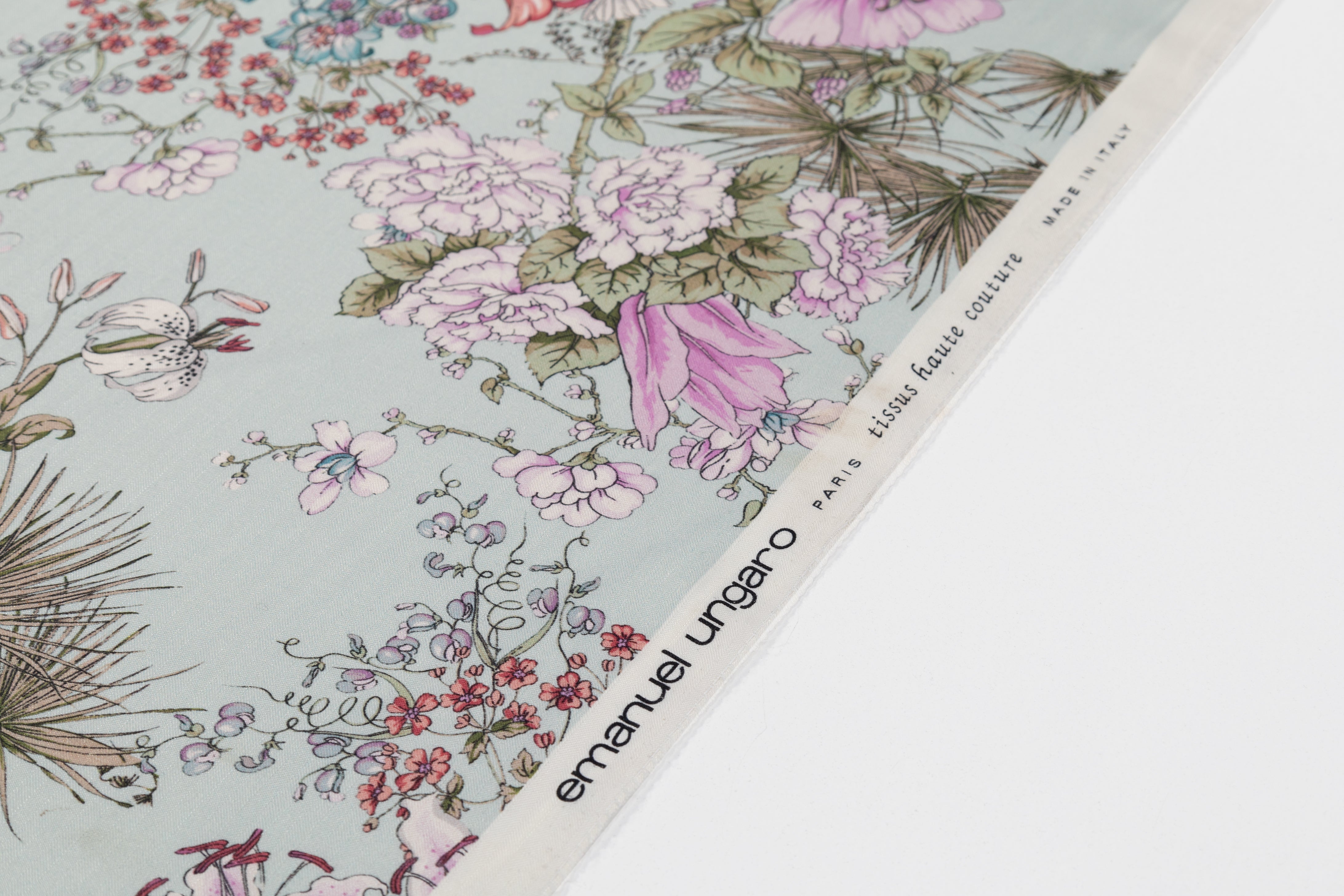 Emanuel Ungaro - Floral Silk and Wool Blend - Green