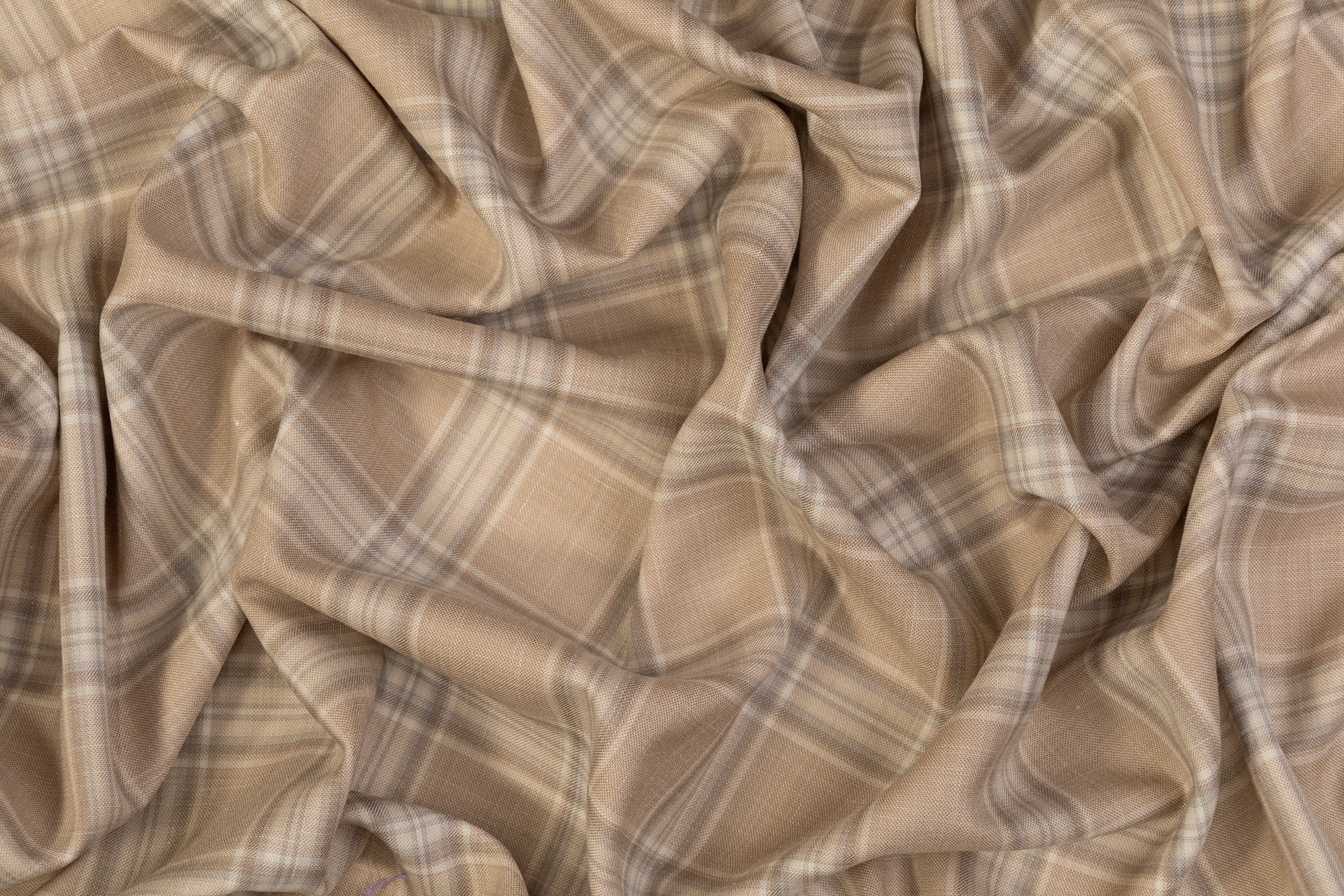 Ermenegildo Zegna - Superfine Australian Wool Silk and Linen Suiting - Tan