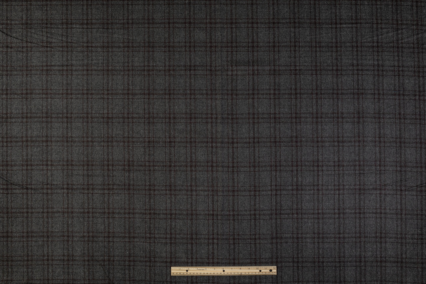 Fordam - Wool Suiting - Charcoal Gray