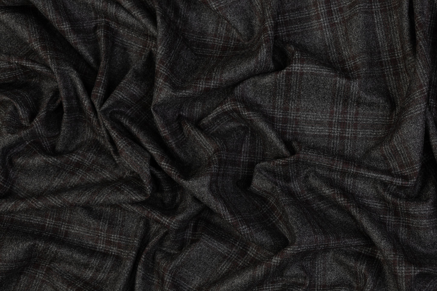 Fordam - Wool Suiting - Charcoal Gray