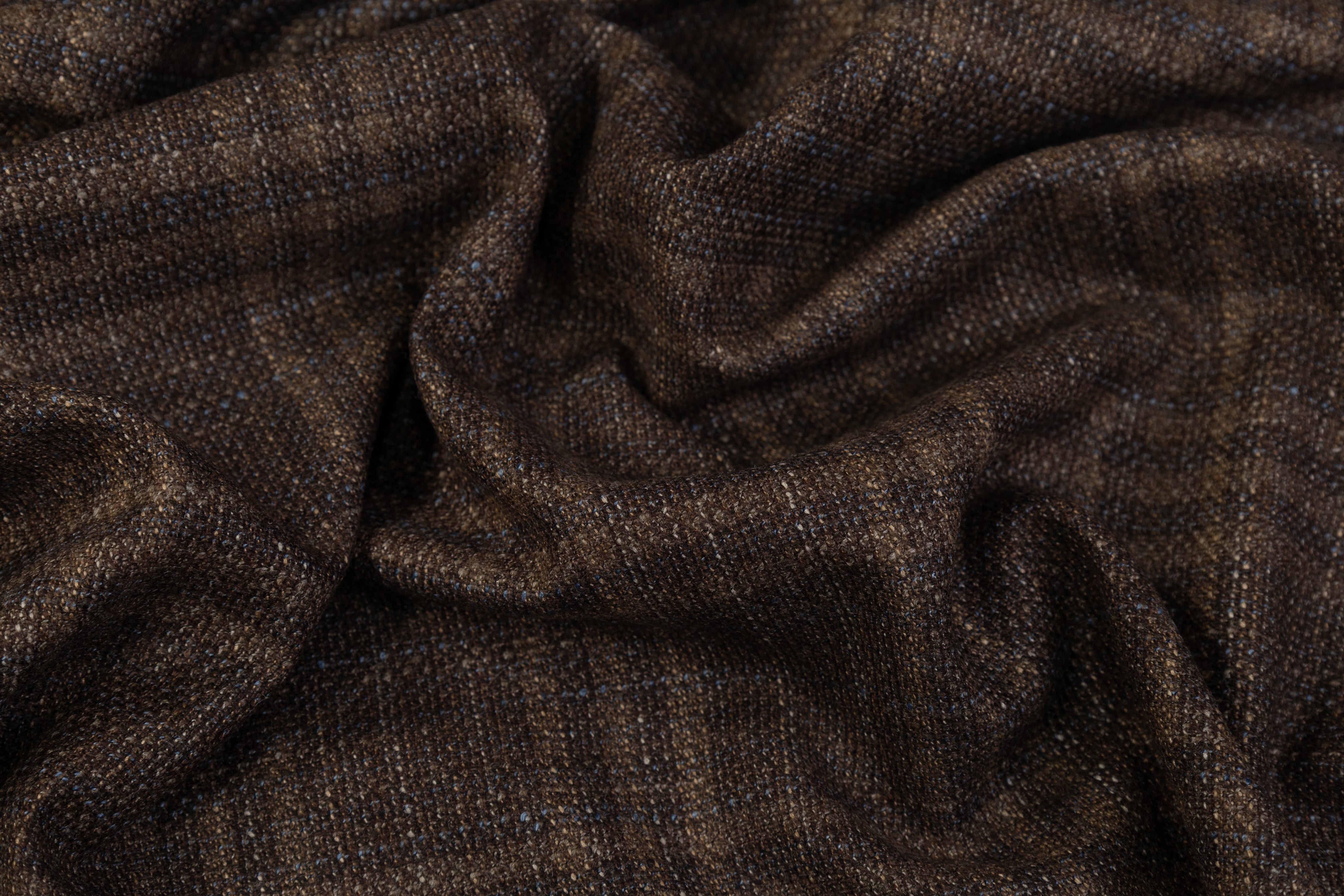 Ermenegildo Zegna - Trofeo Wool Cashmere and Silk Suiting - Brown