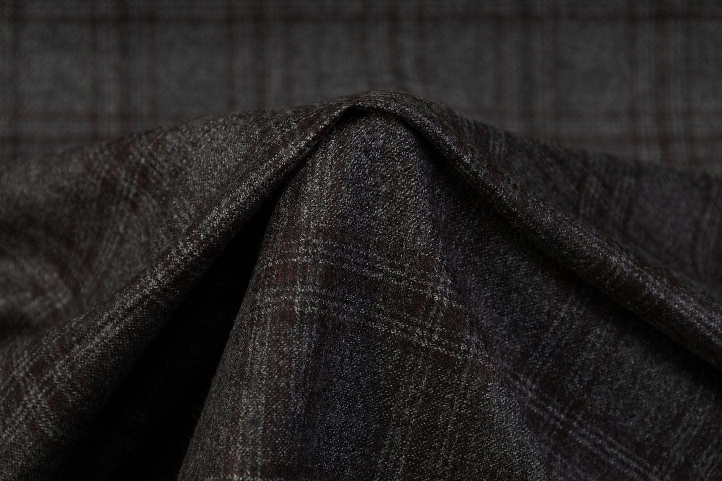 Fordam - Wool Suiting - Charcoal Gray