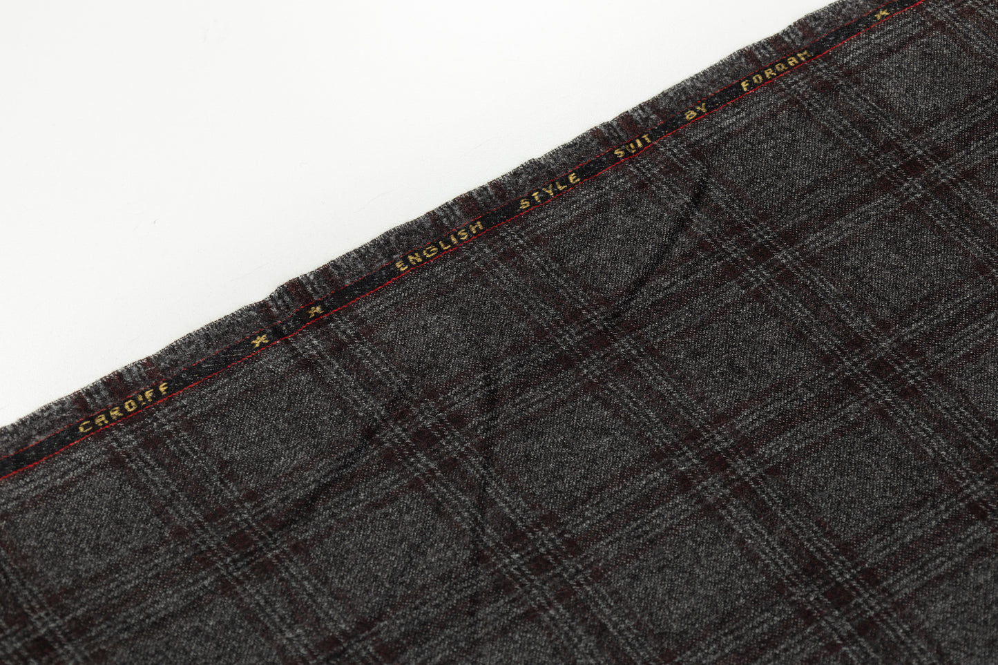 Fordam - Wool Suiting - Charcoal Gray
