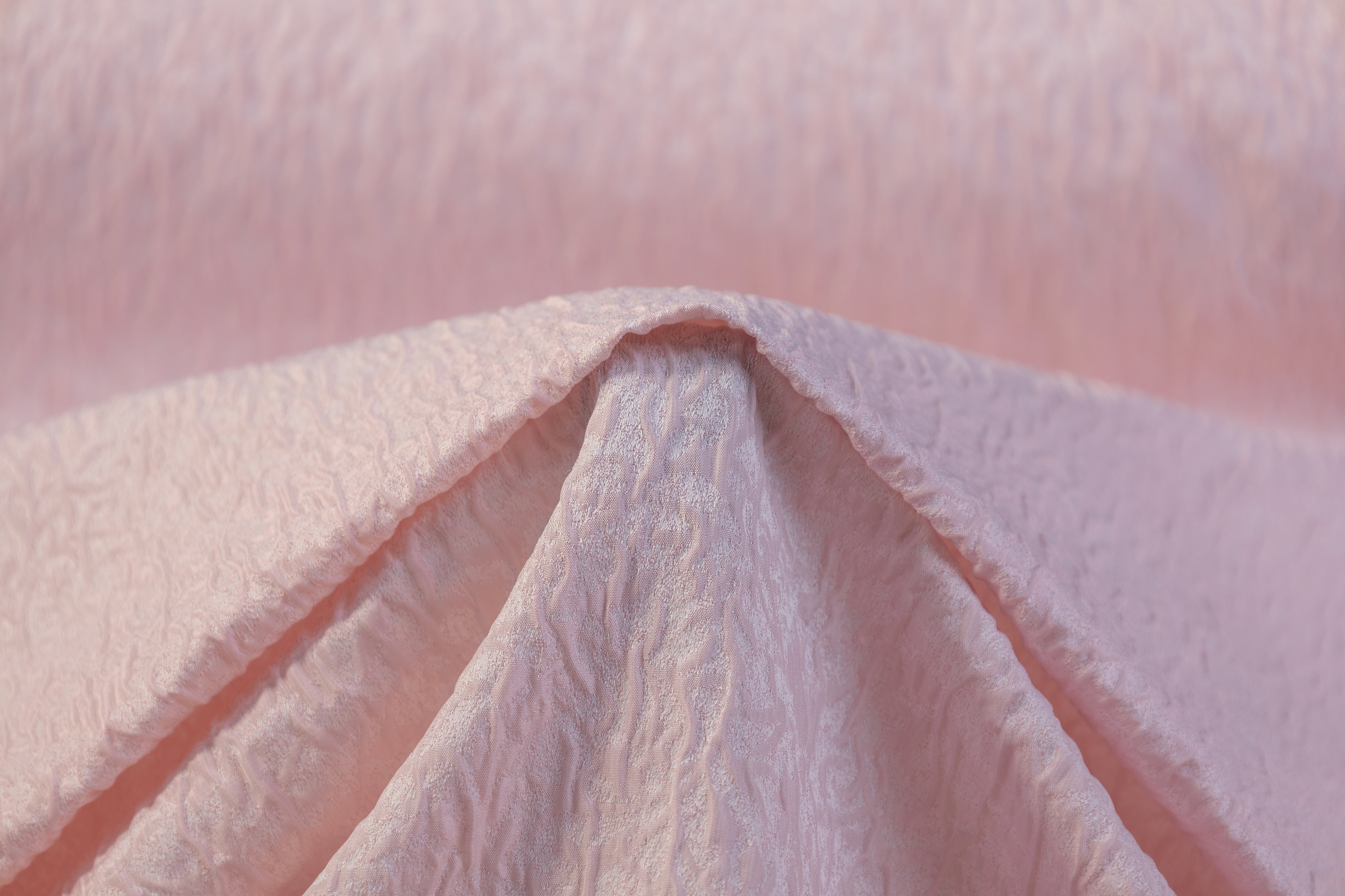 Cloqué Brocade - Pink