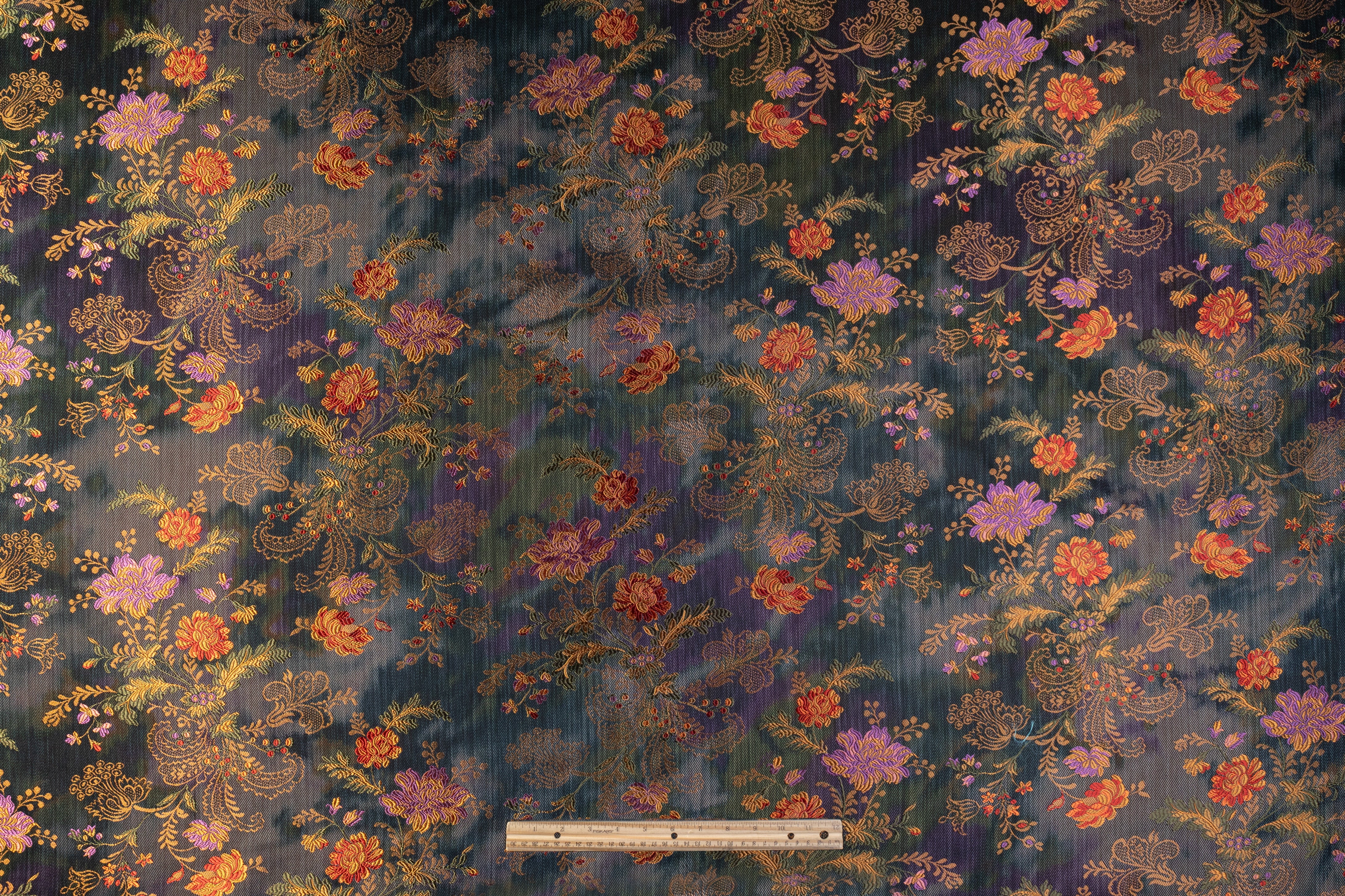 Floral Italian Chiné Brocade