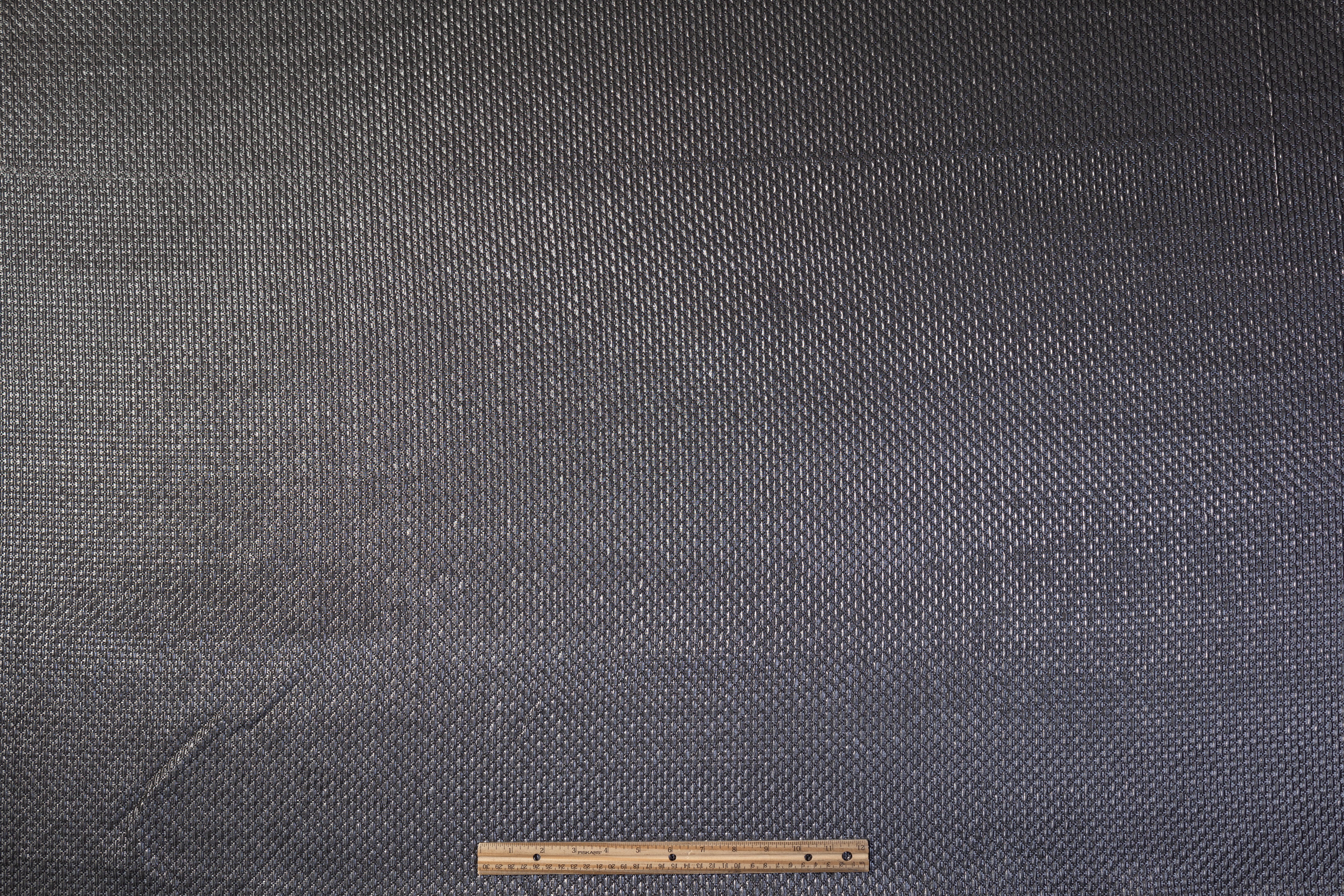 Diamond Matelassé - Charcoal Gray