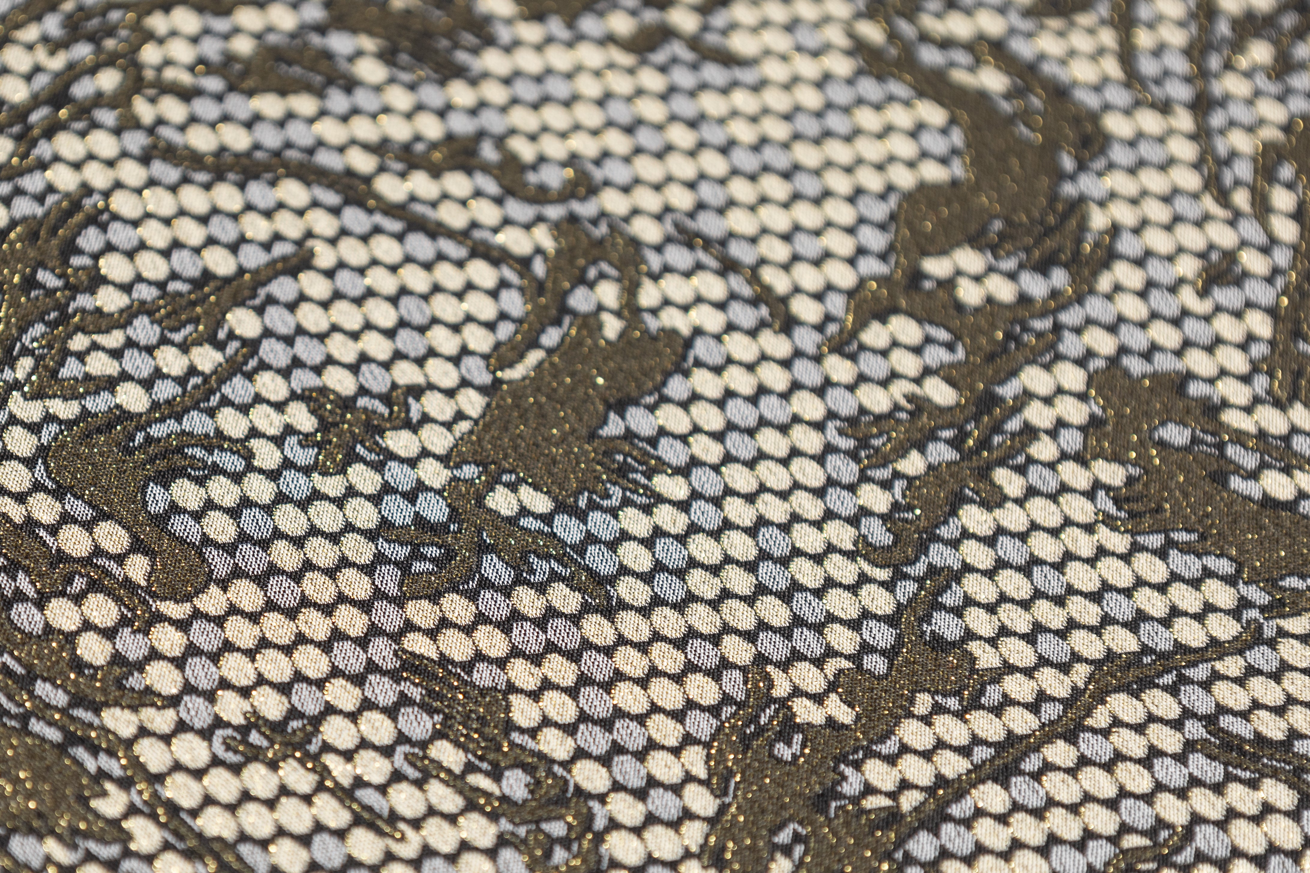Abstract Metallic Brocade - Antique Gold