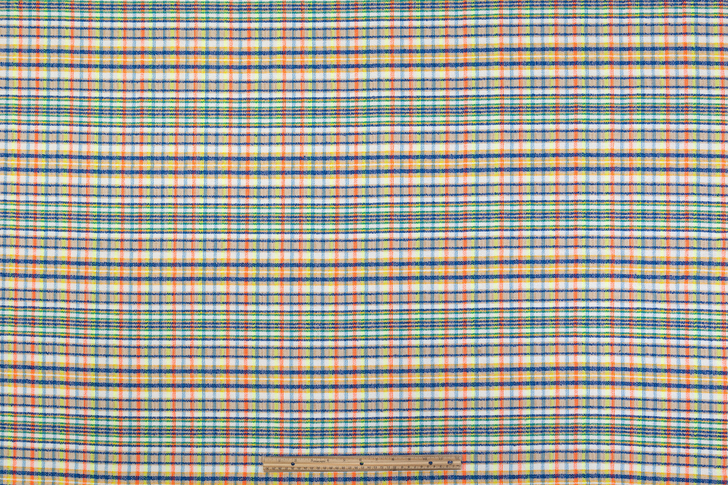 Italian Cotton Viscose Blend Tweed - Multicolor