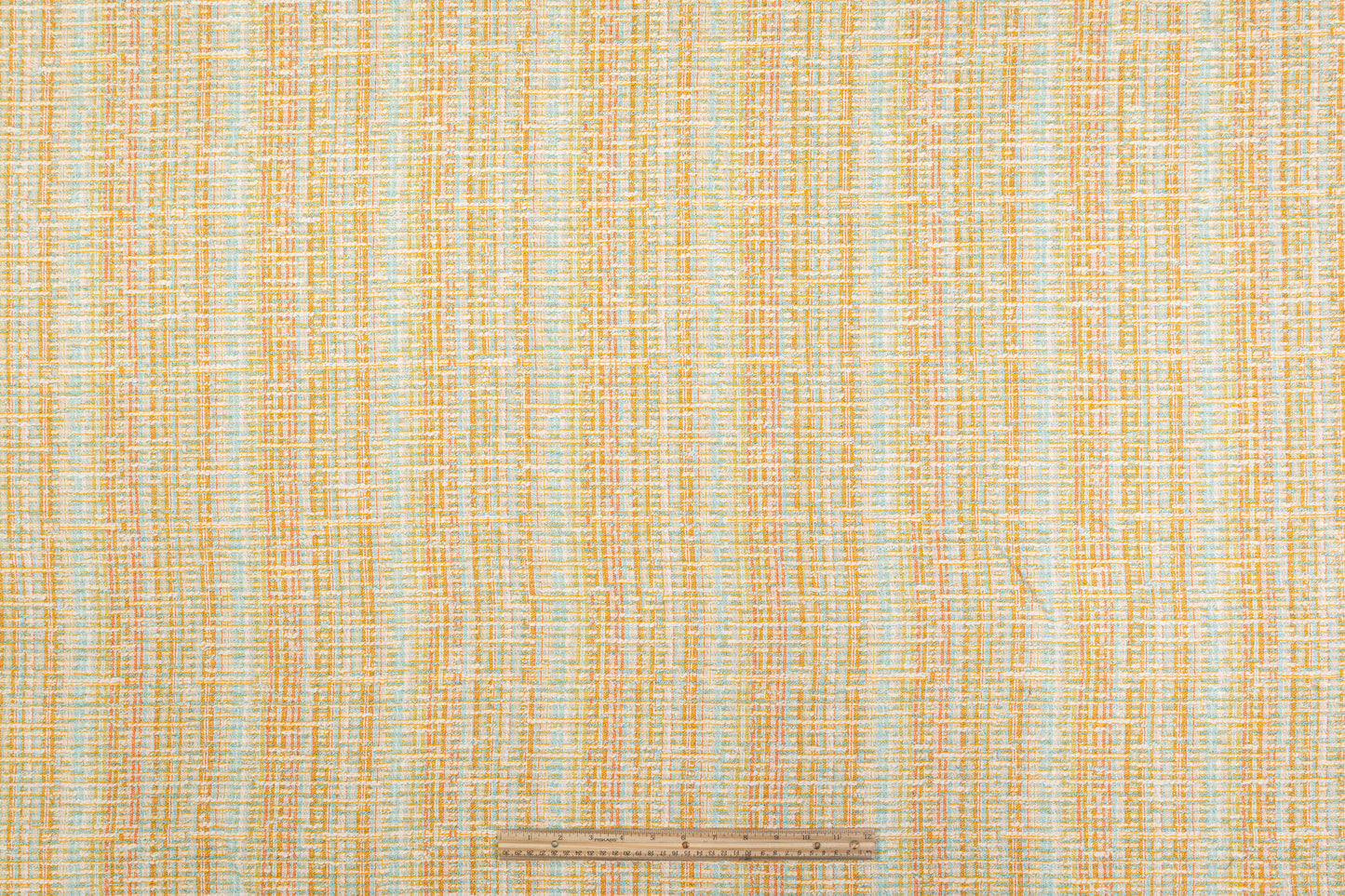Italian Cotton Viscose Blend Tweed - Multicolor
