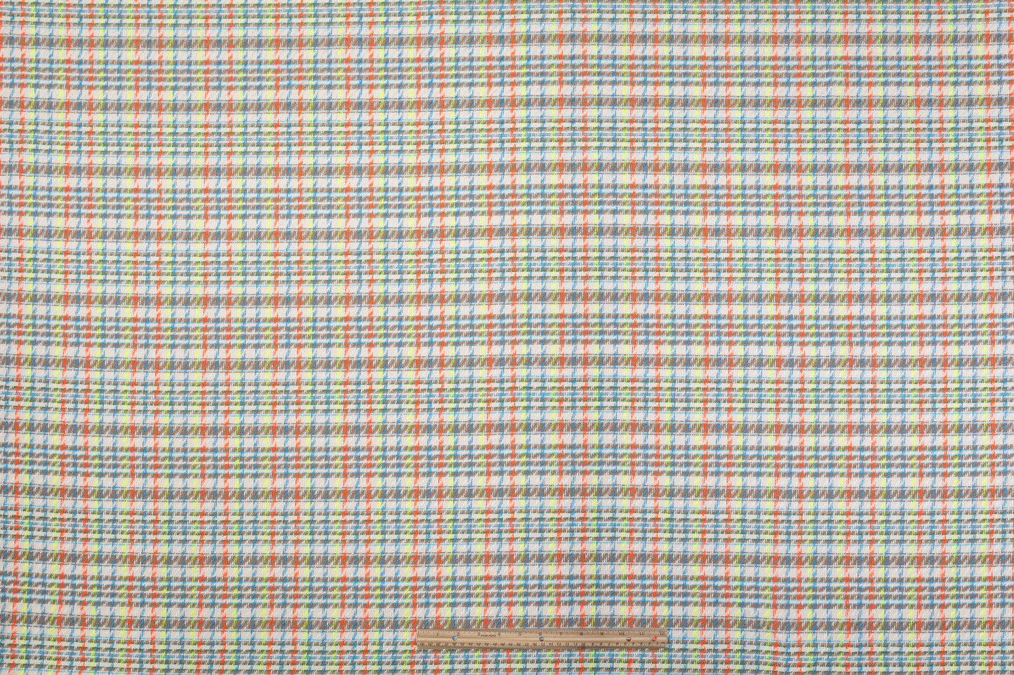 Italian Cotton Viscose Blend Tweed - Multicolor