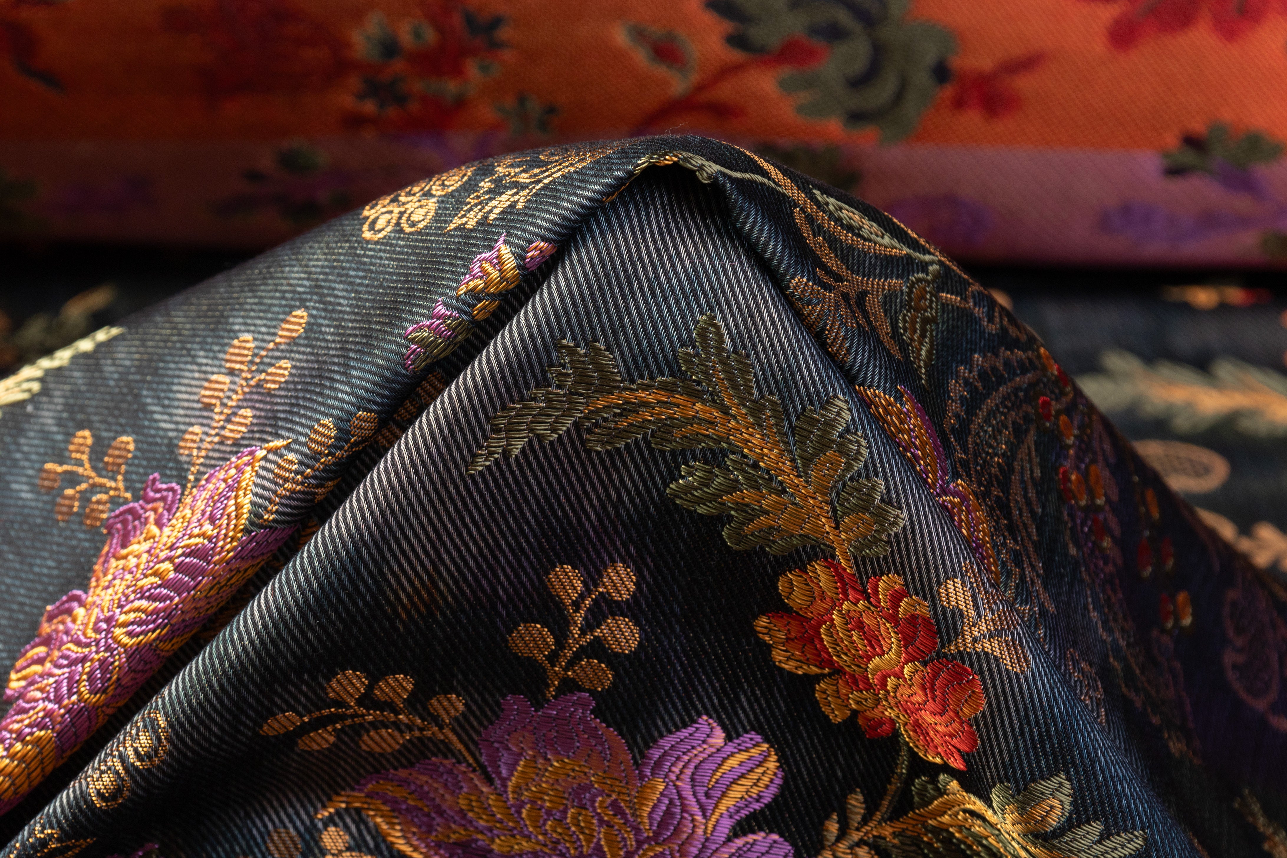 Floral Italian Chiné Brocade