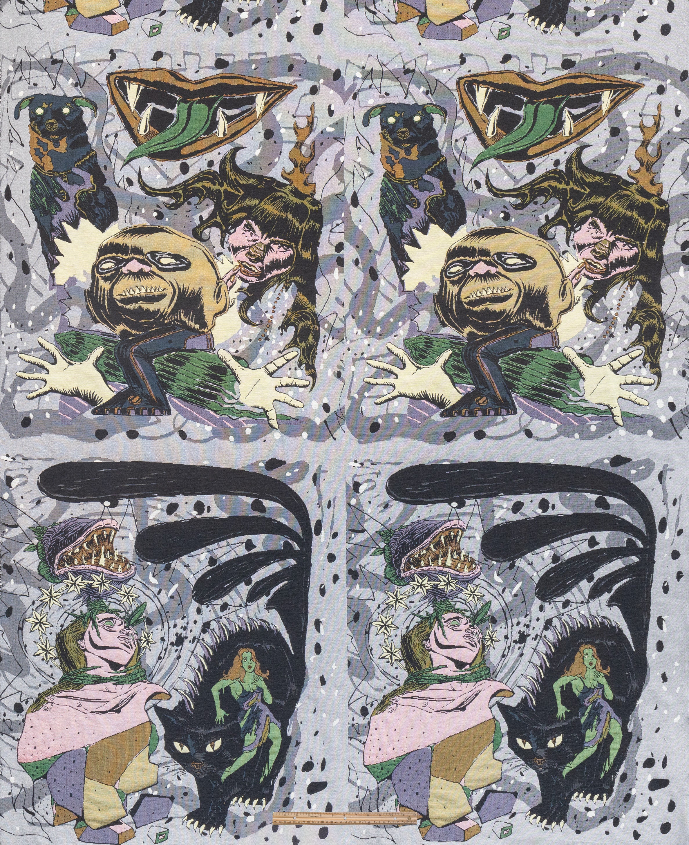 Carnival of Shadows - Italian Tapestry Style Panel