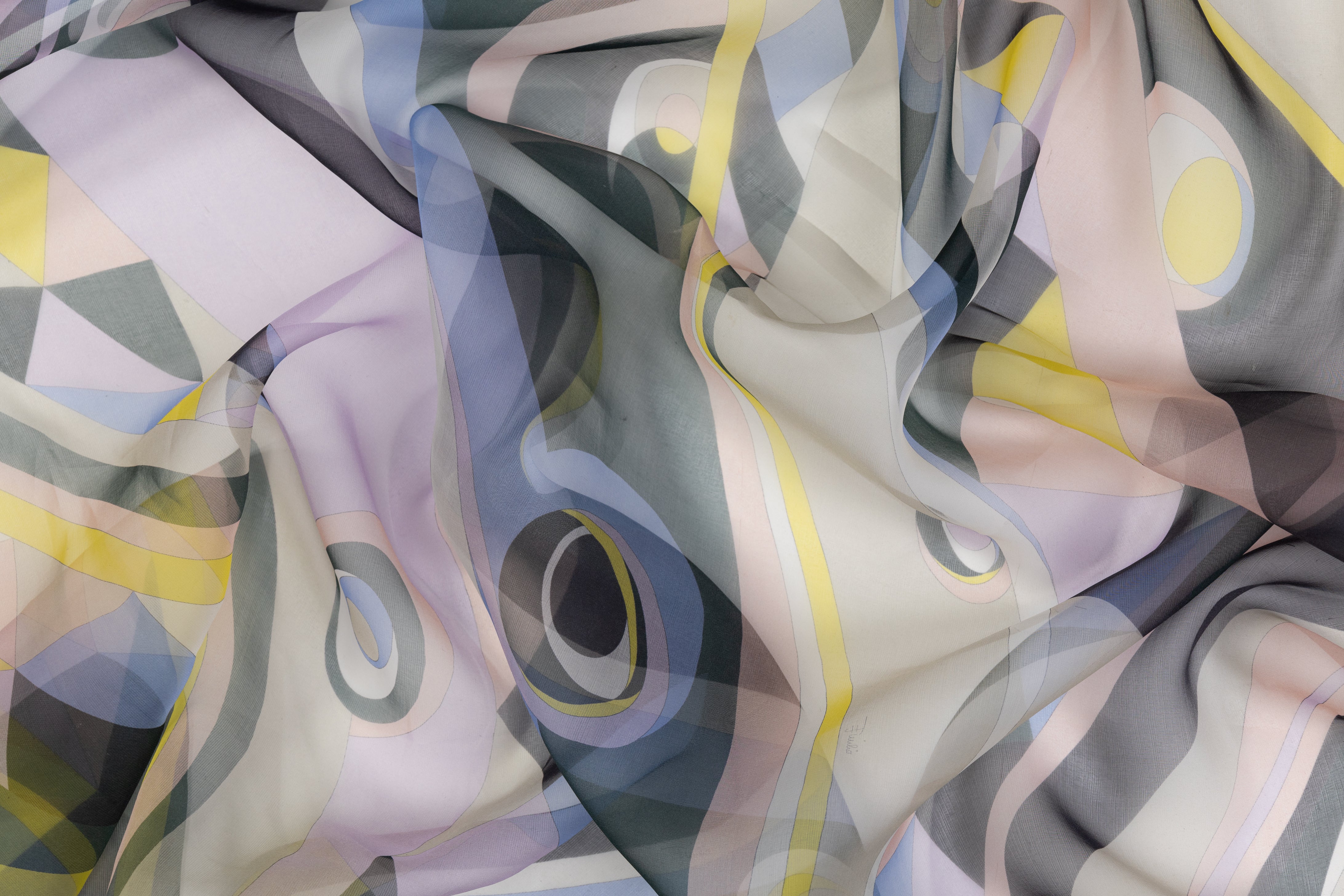 Pucci - Italian Silk Organza - Multicolor