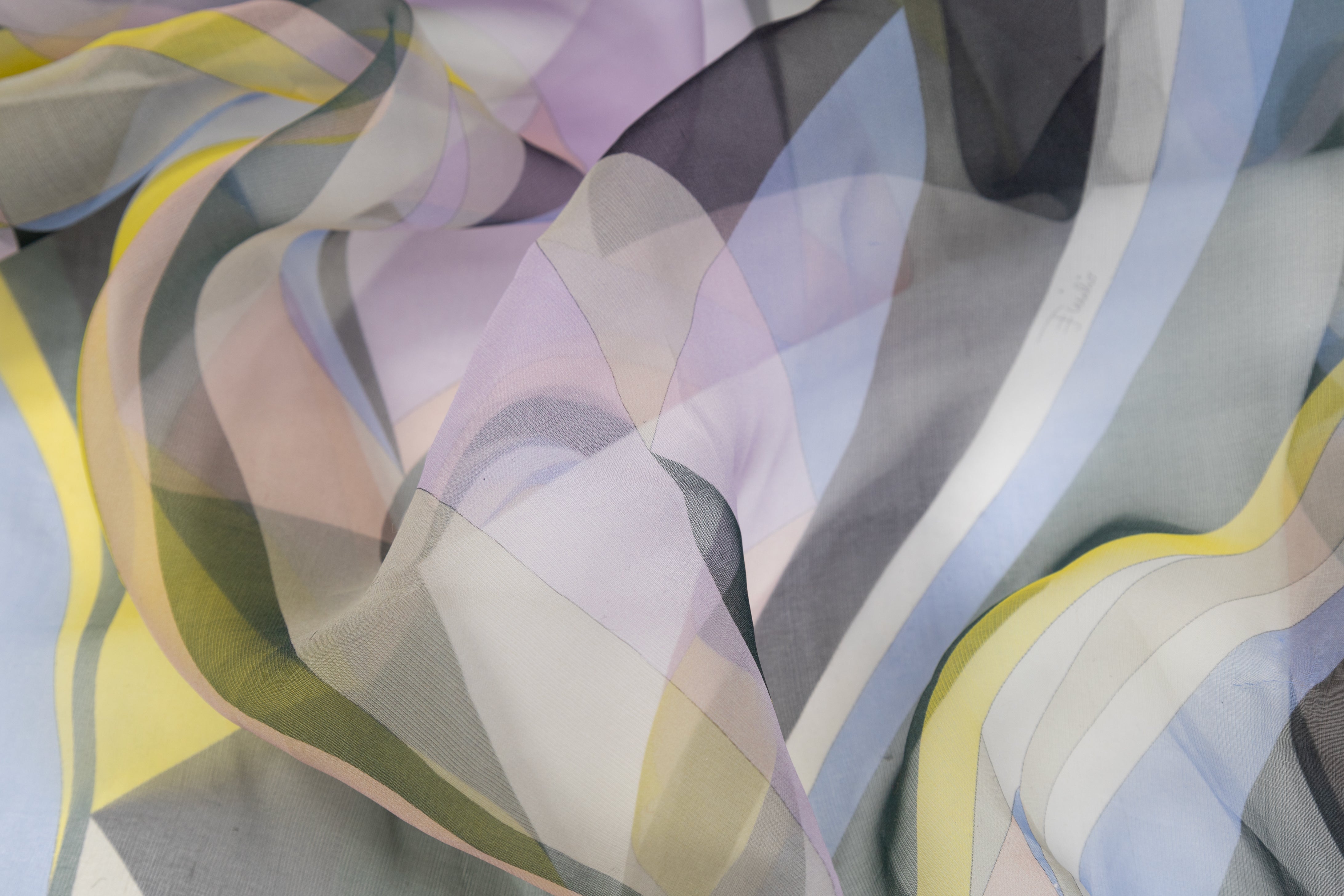 Pucci - Italian Silk Organza - Multicolor