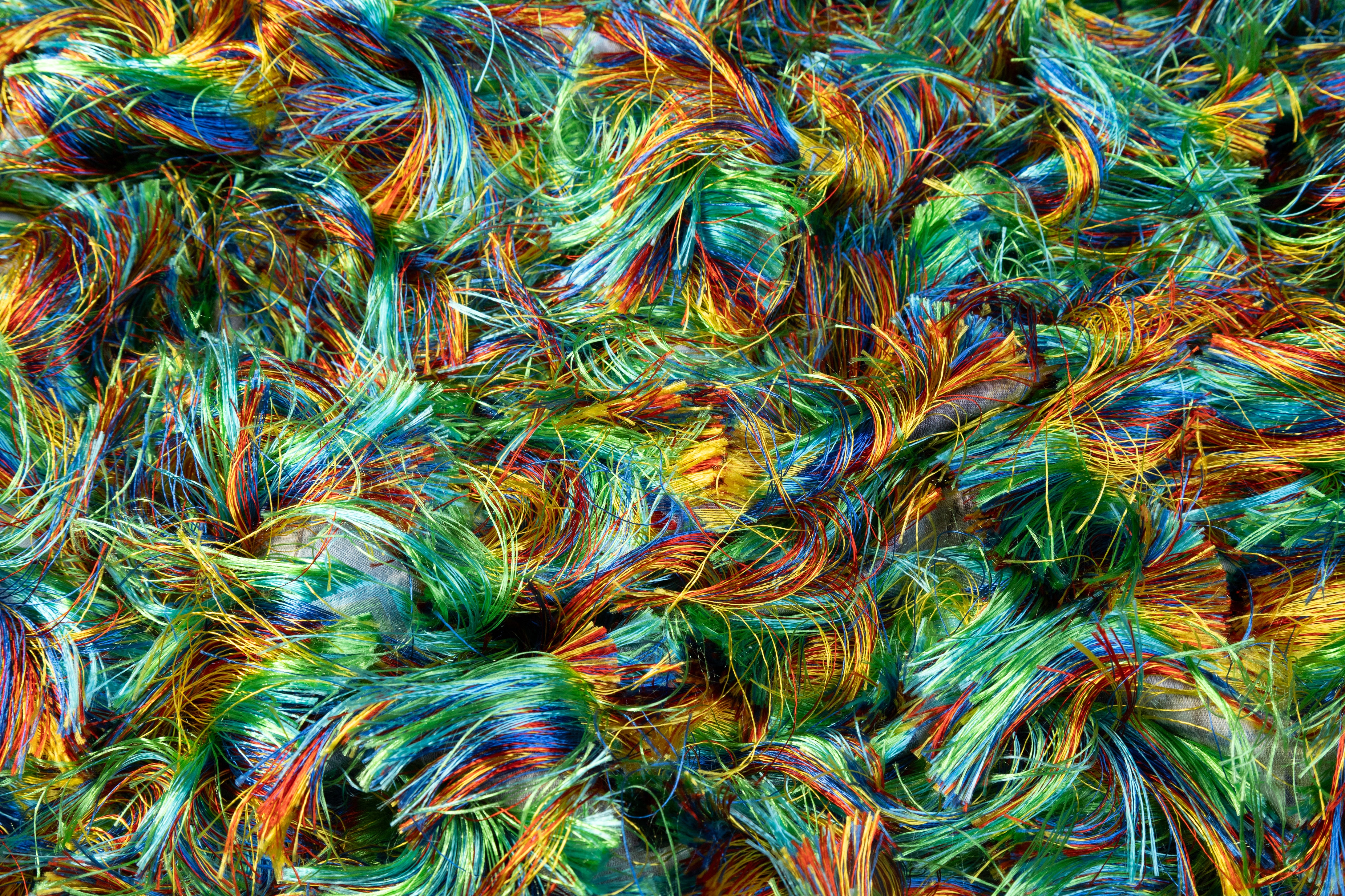 Fringed Italian Brocade - Multicolor