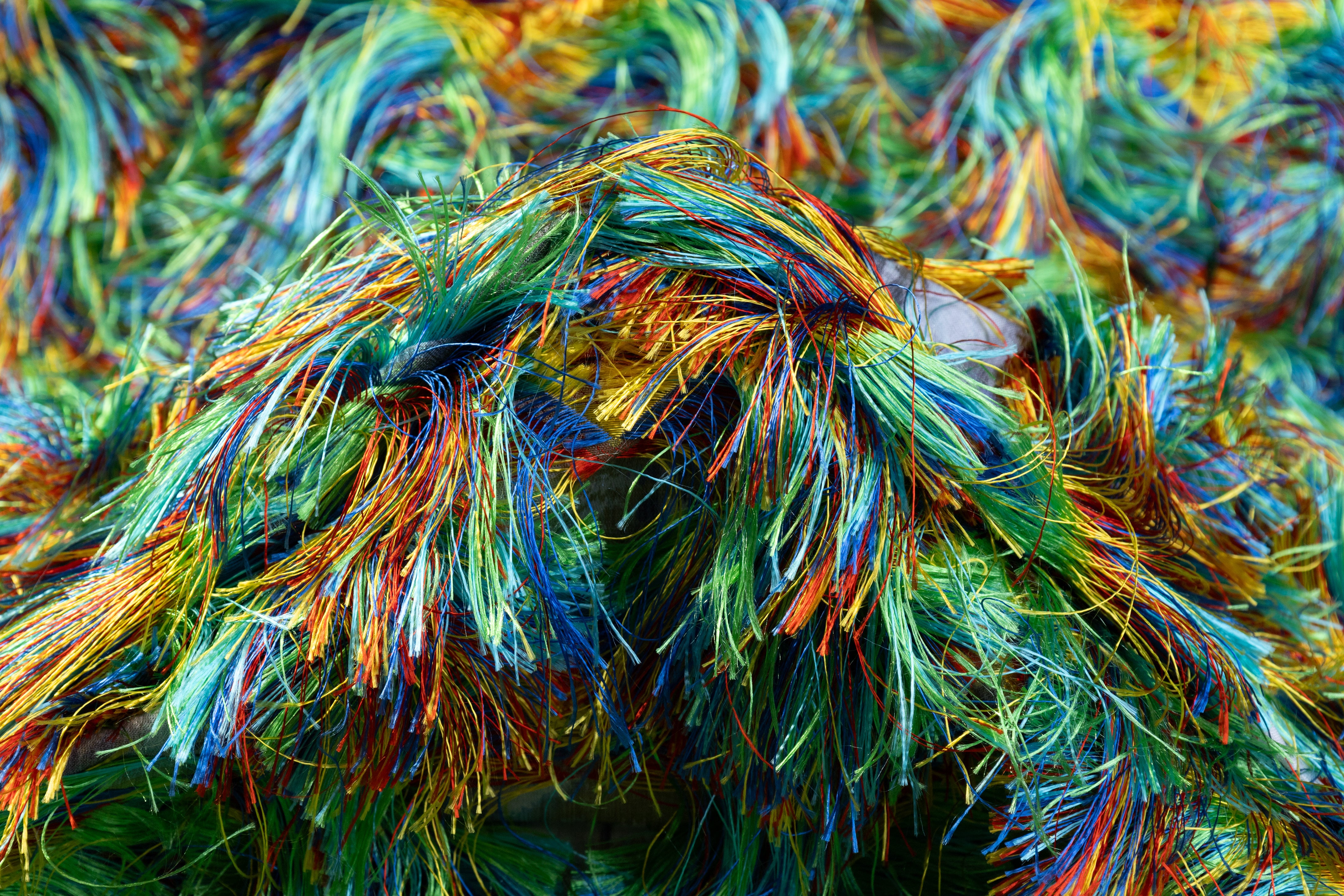 Fringed Italian Brocade - Multicolor
