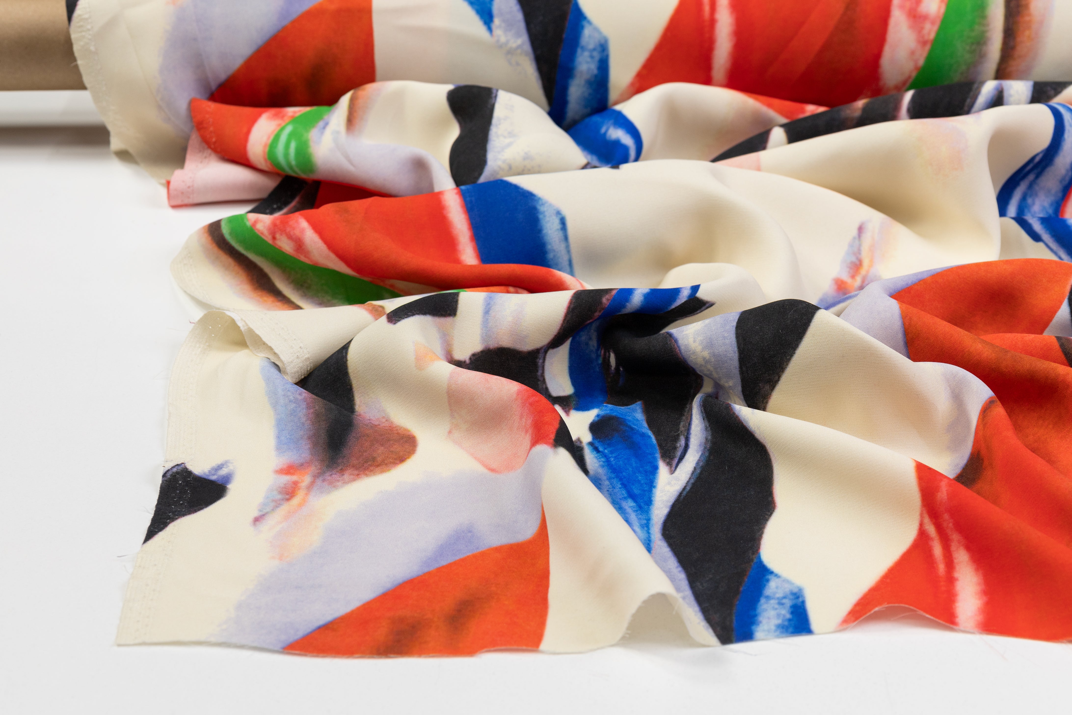 Loro Piana - 4-Ply Printed Italian Silk Crepe - Multicolor