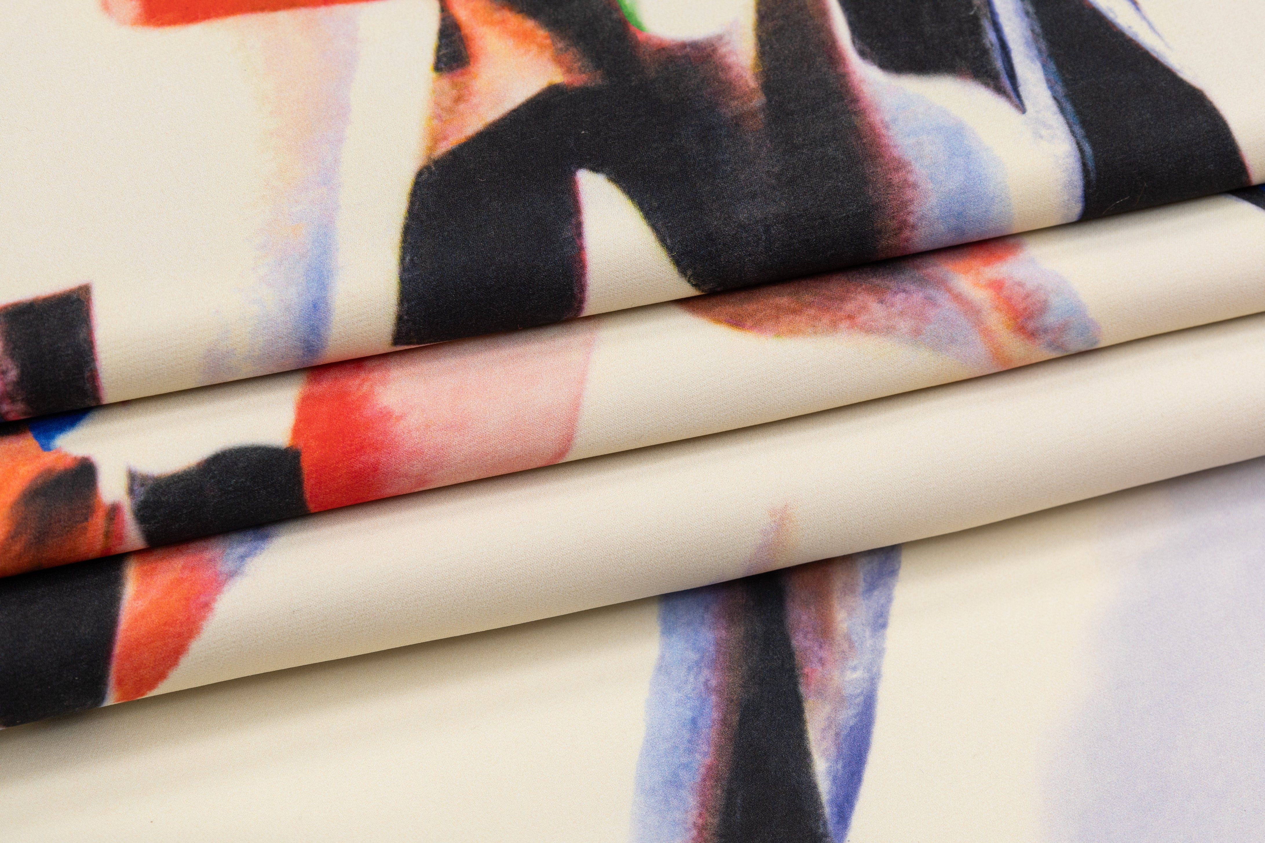 Loro Piana - 4-Ply Printed Italian Silk Crepe - Multicolor