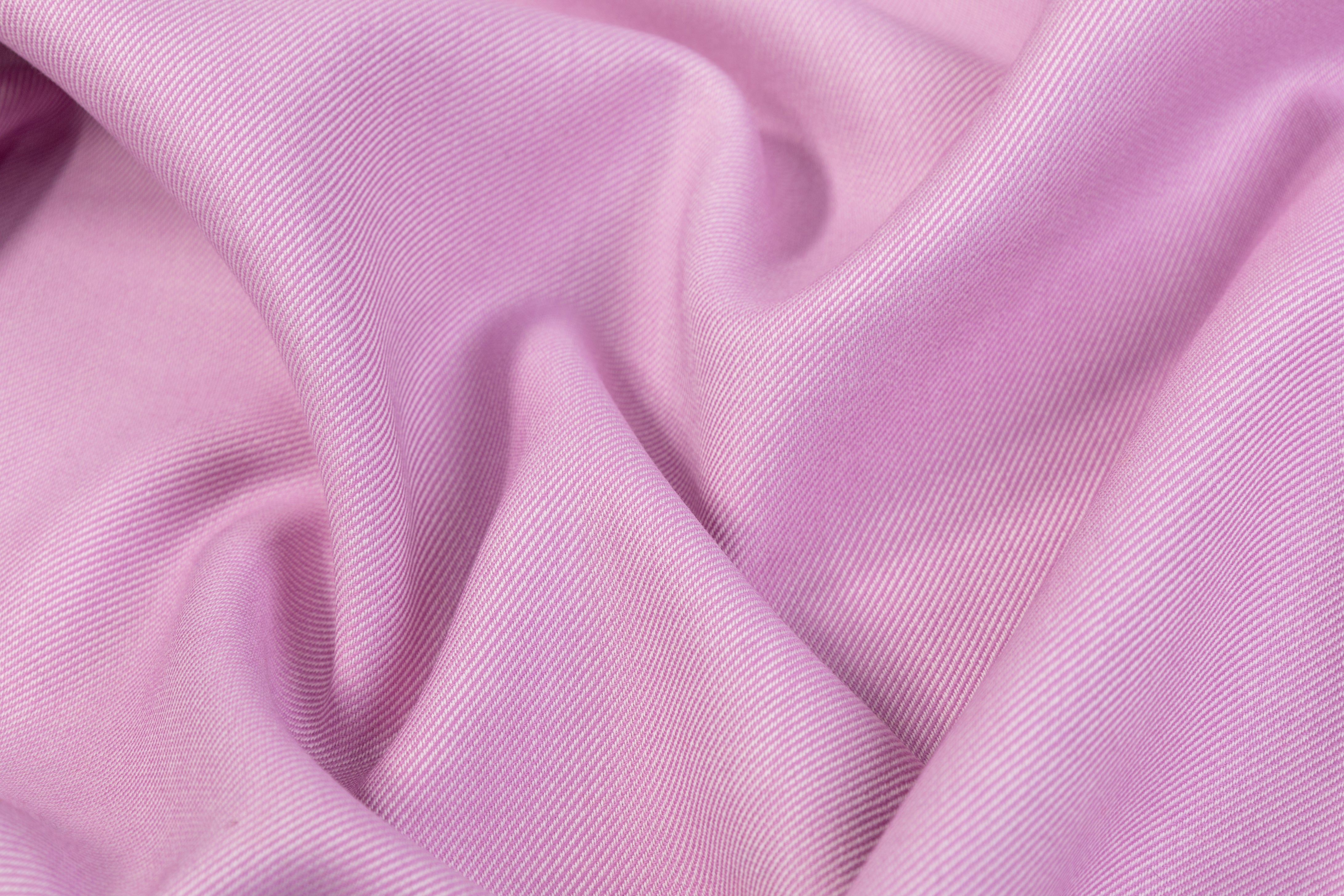 Italian Wool Twill Coating - Pink