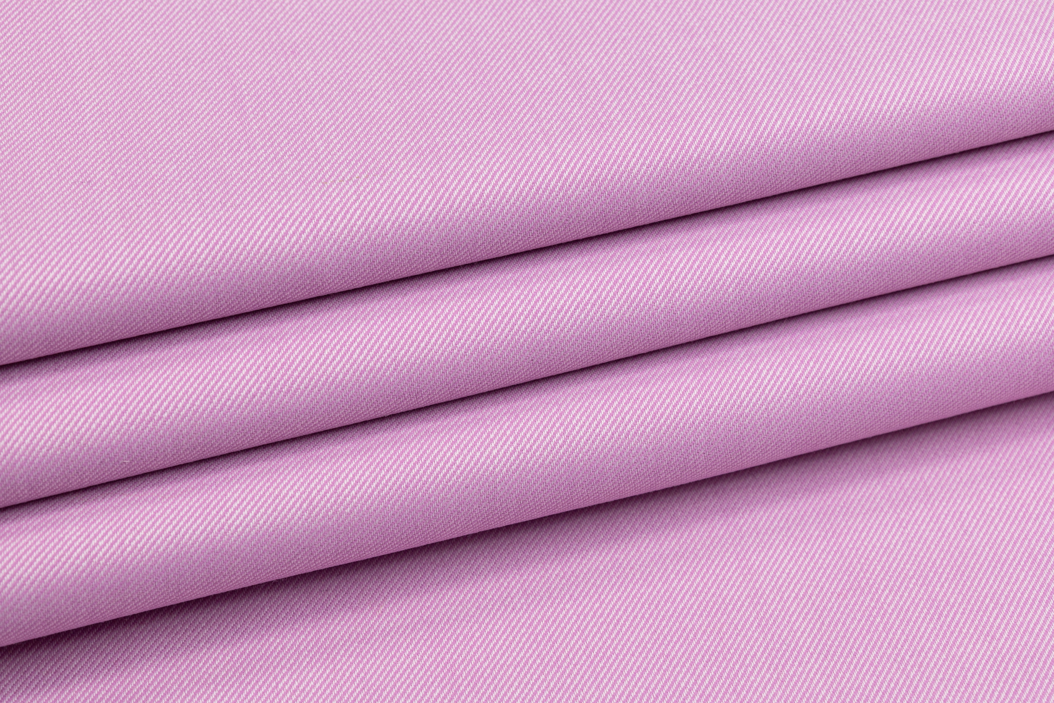 Italian Wool Twill Coating - Pink