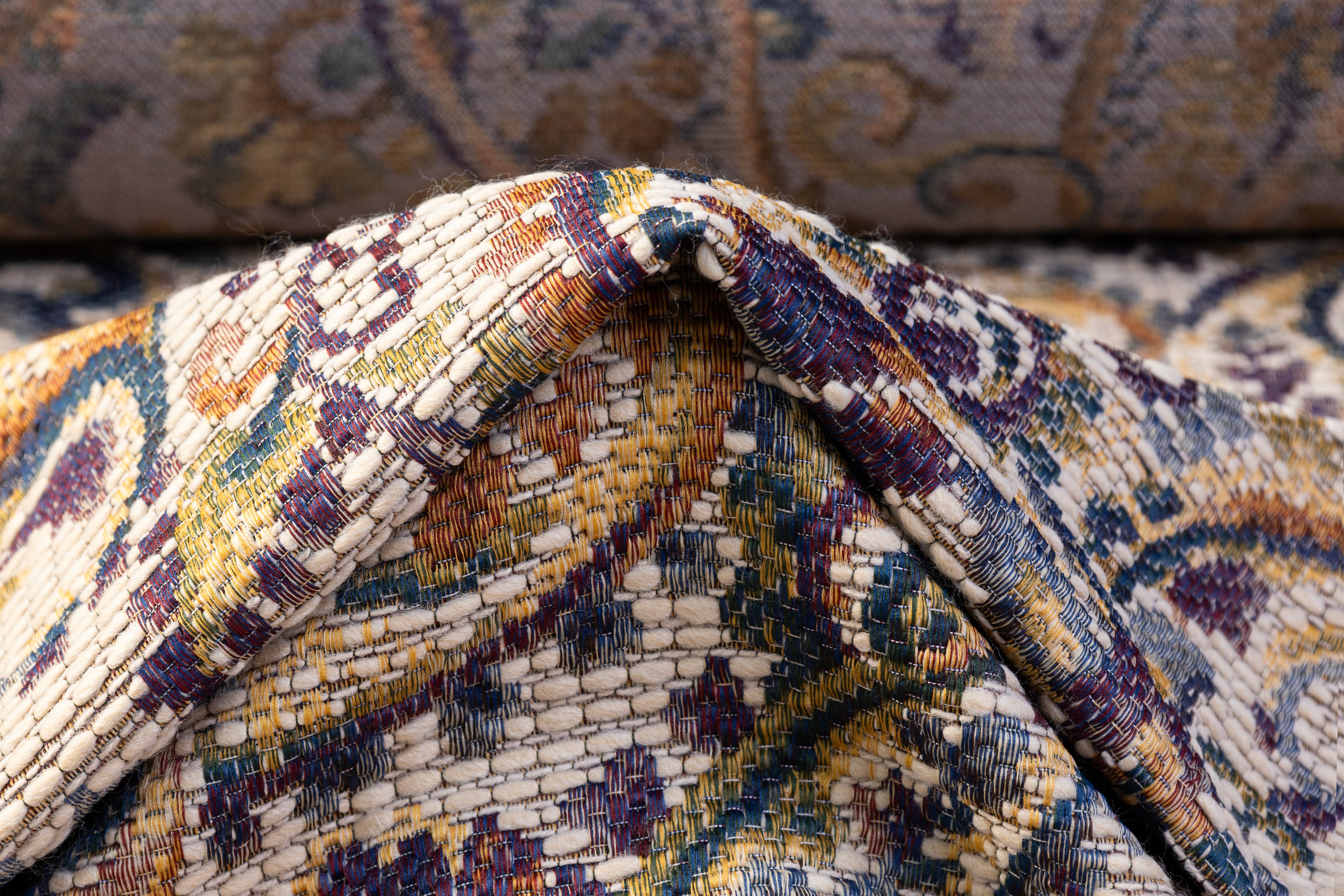 Paisley Italian Tweed Brocade - Beige
