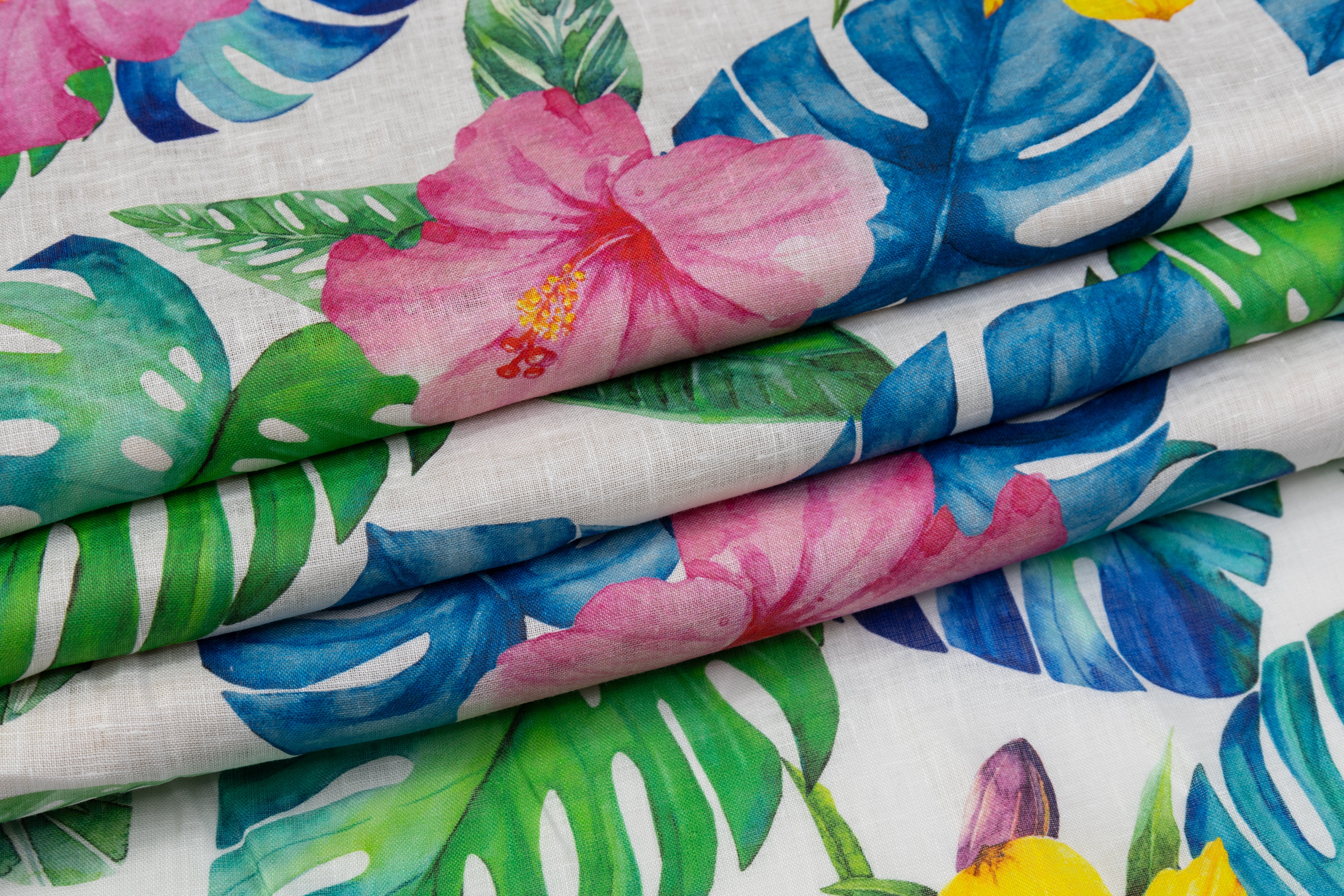 Printed Italian Linen - Multicolor