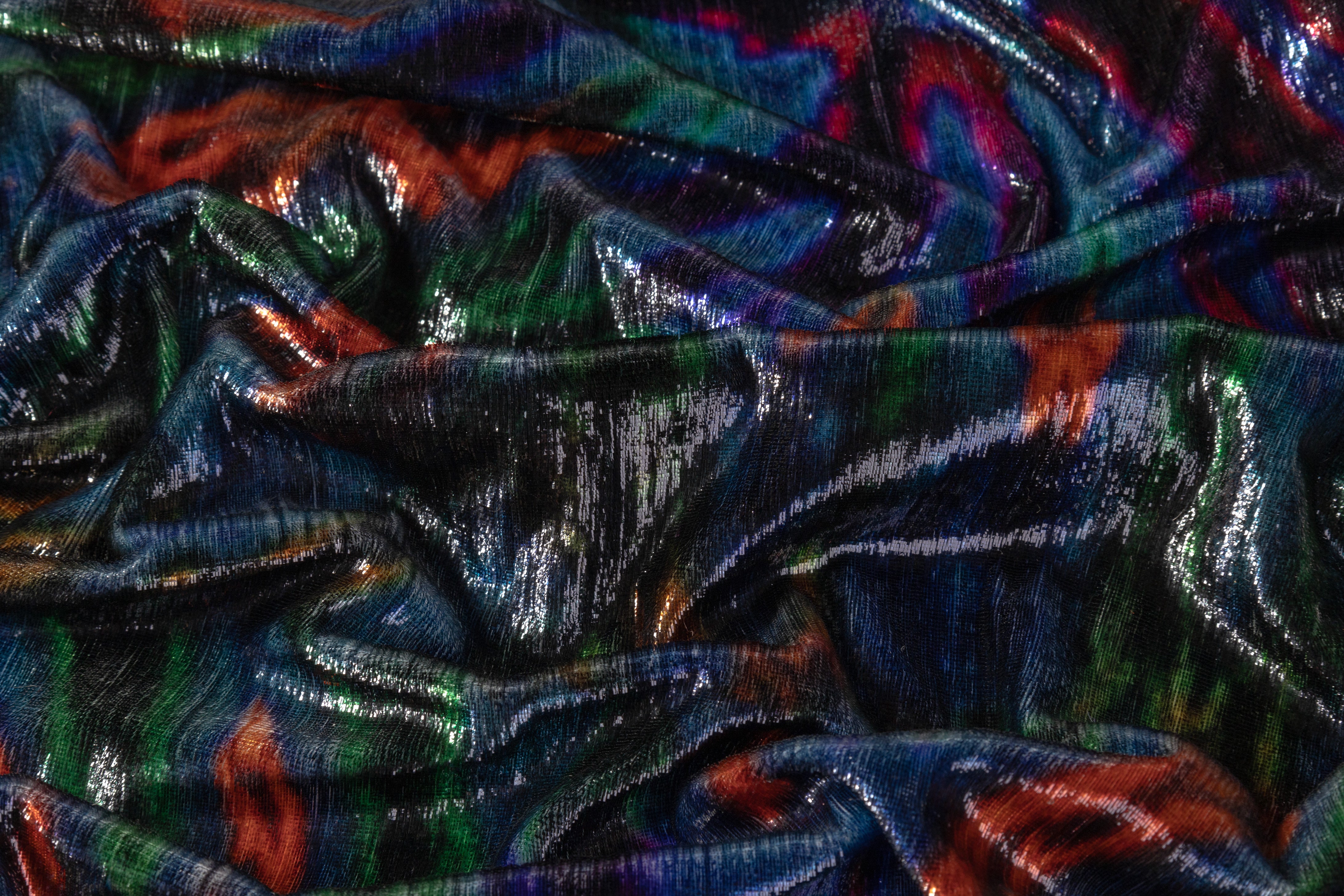 Metallic Italian Velvet - Multicolor