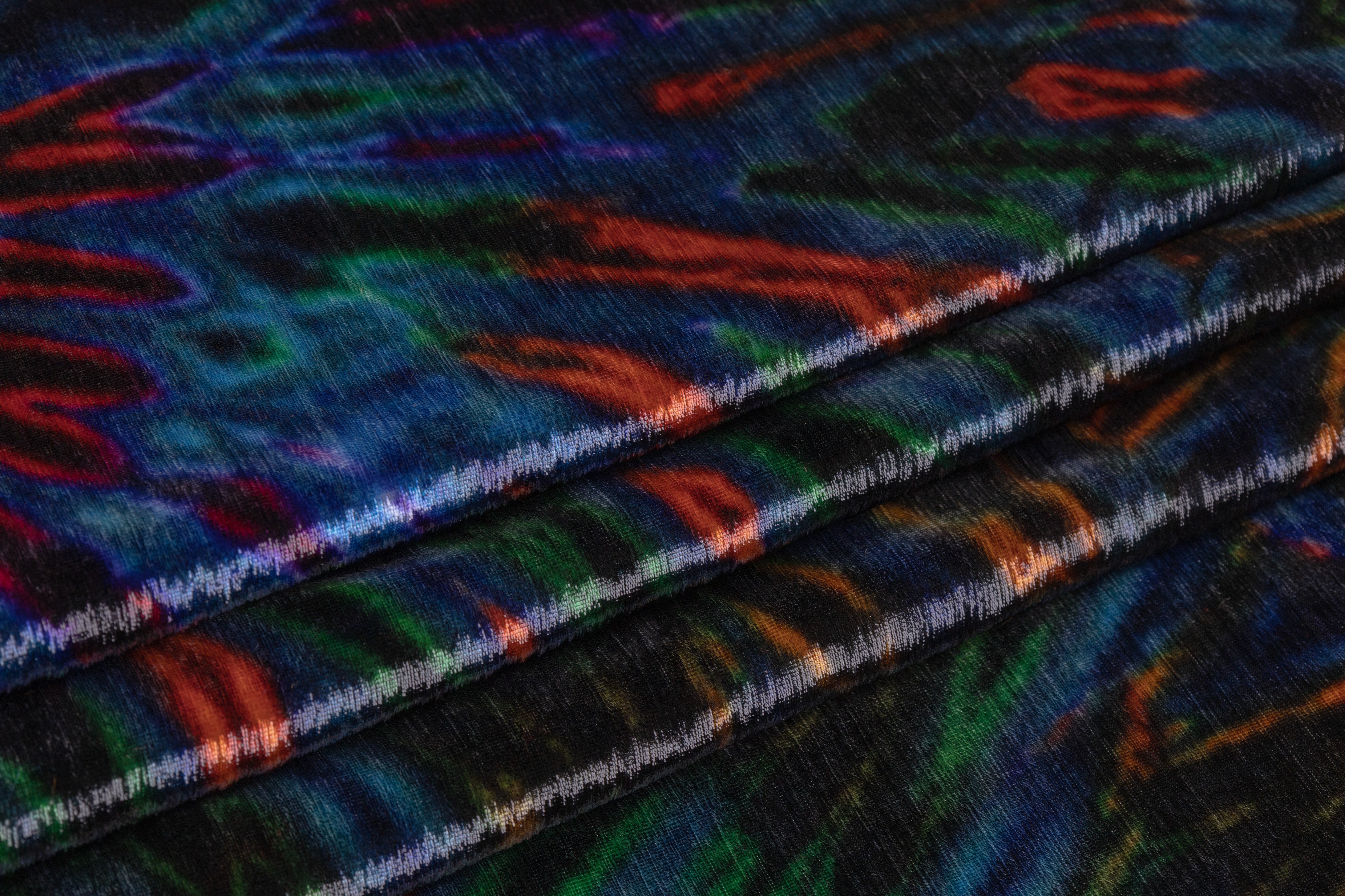 Metallic Italian Velvet - Multicolor