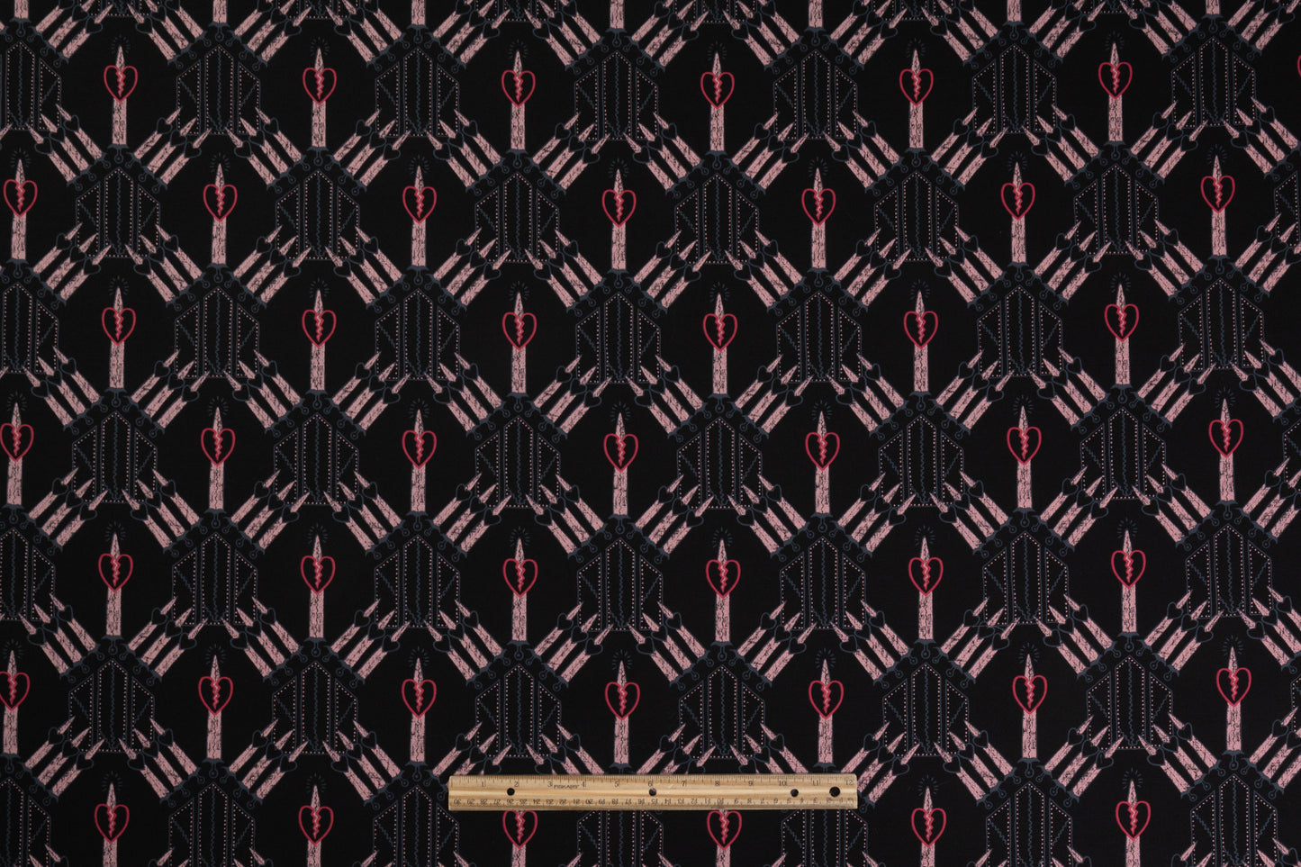 Valentino - Silk and Wool Crepe - Black / Pink
