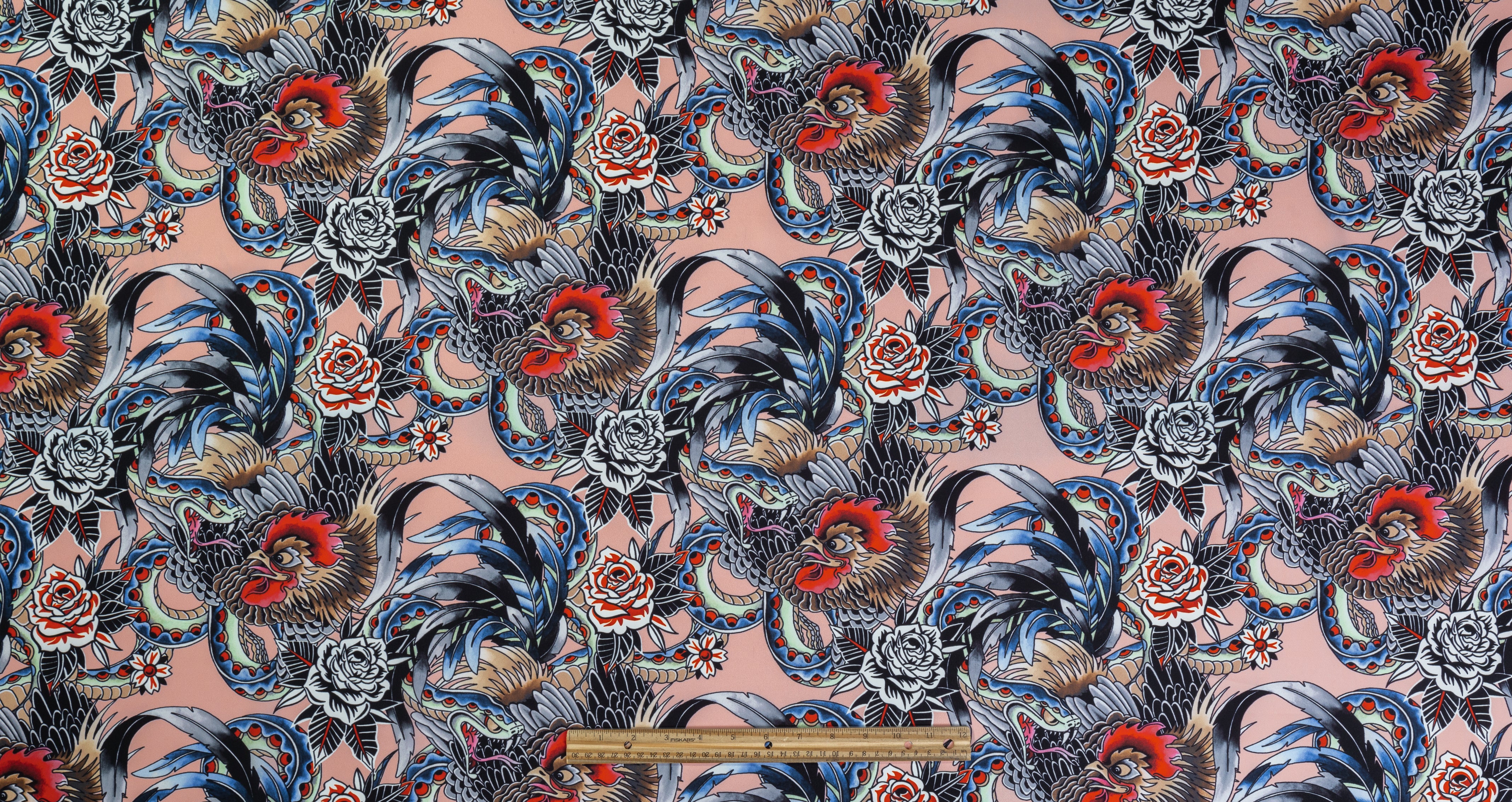 Valentino - Poly Crepe de Chine - Multicolor