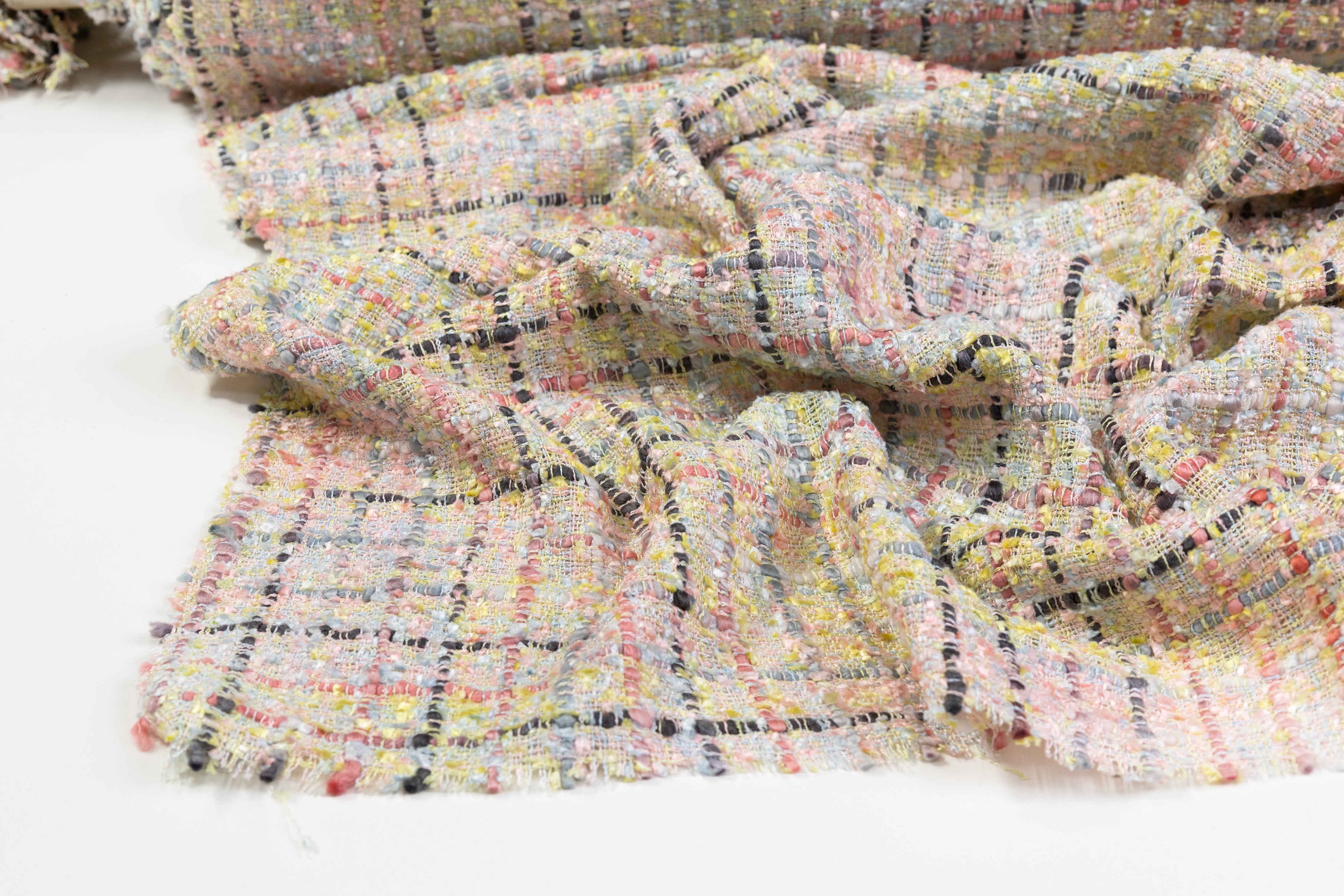 Viscose Chenille Tweed - Multicolor