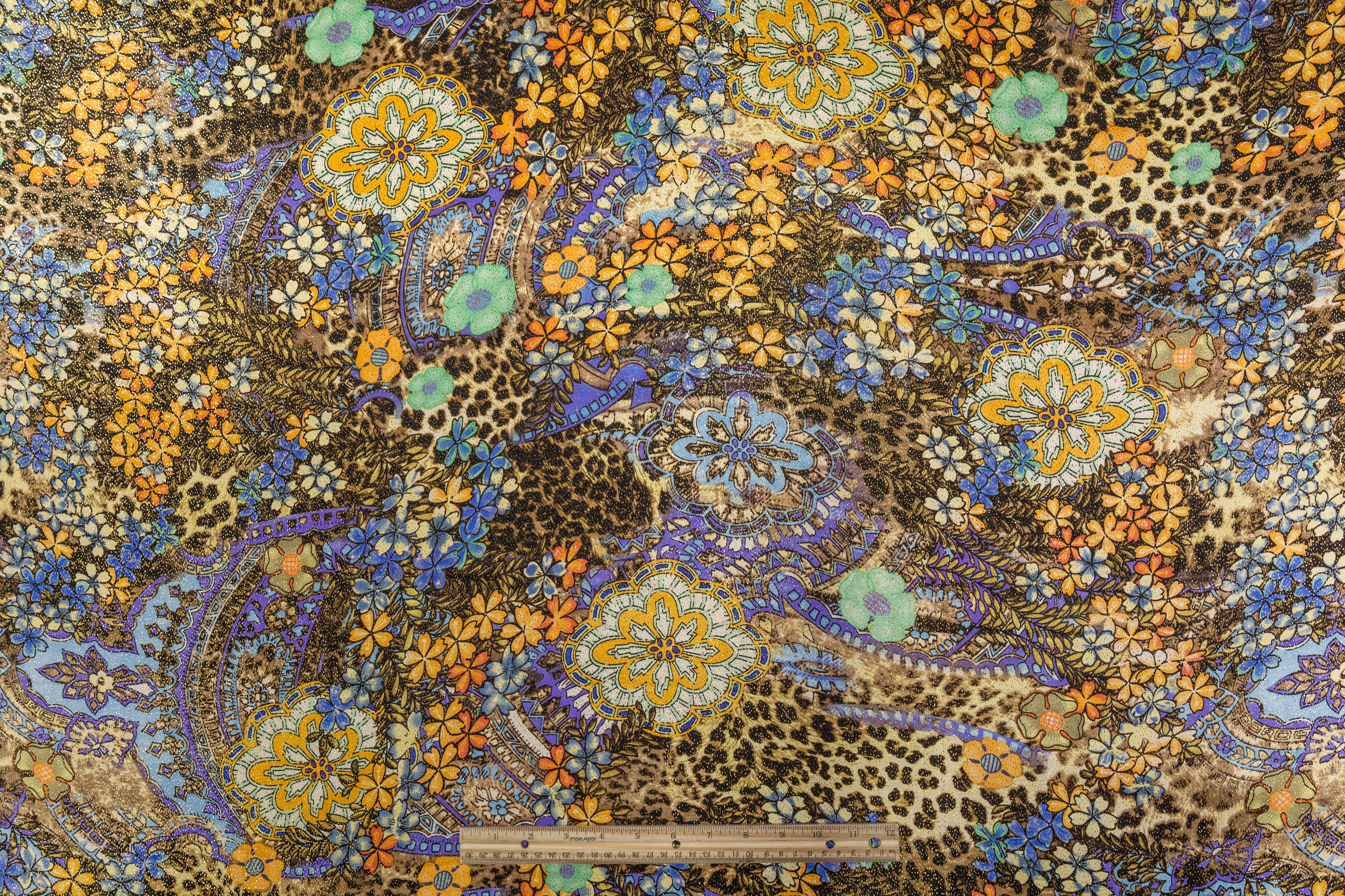 Metallic Silk Charmeuse - Multicolor