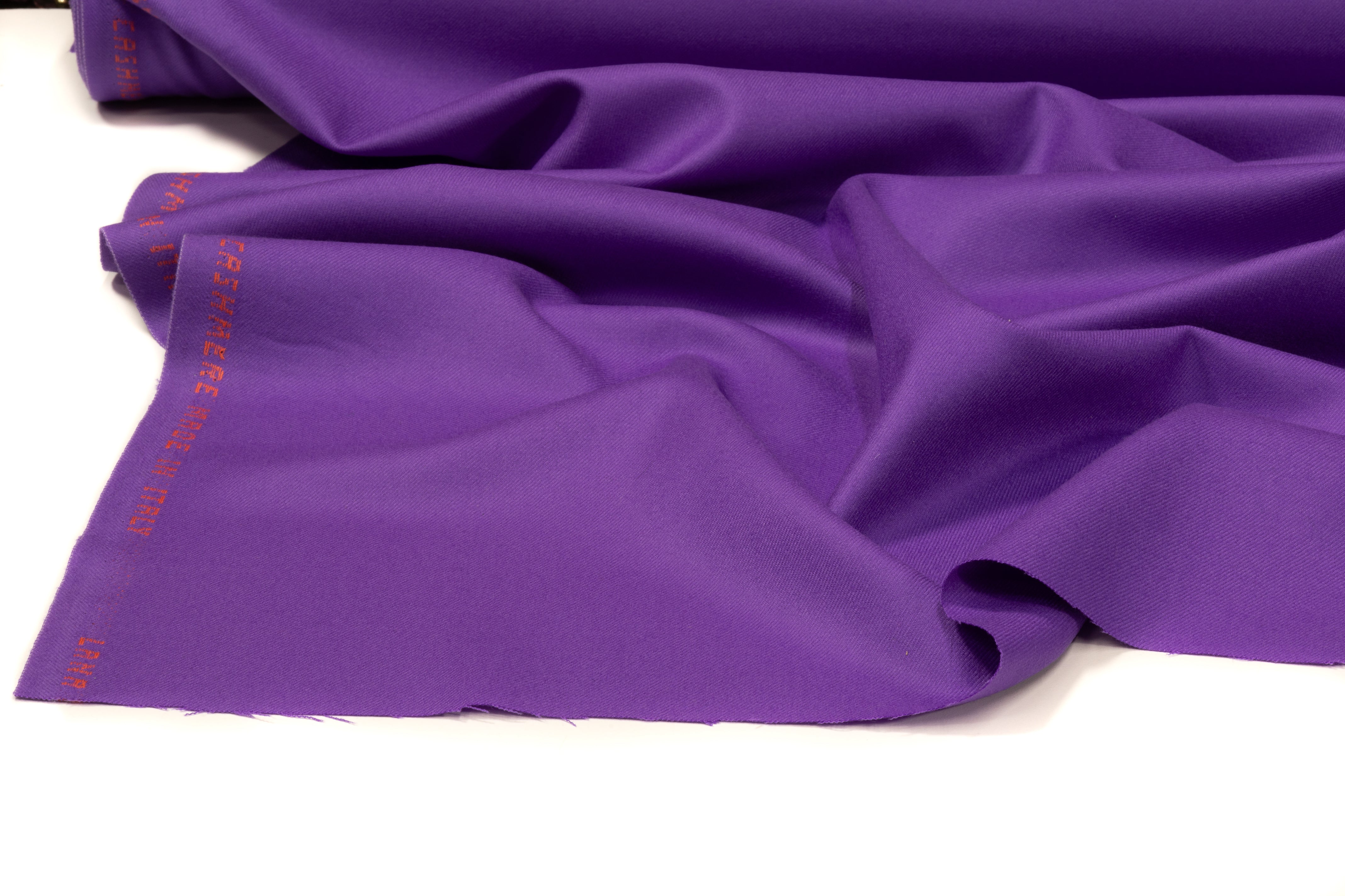 Italian Wool Cashmere Flannel - Purple