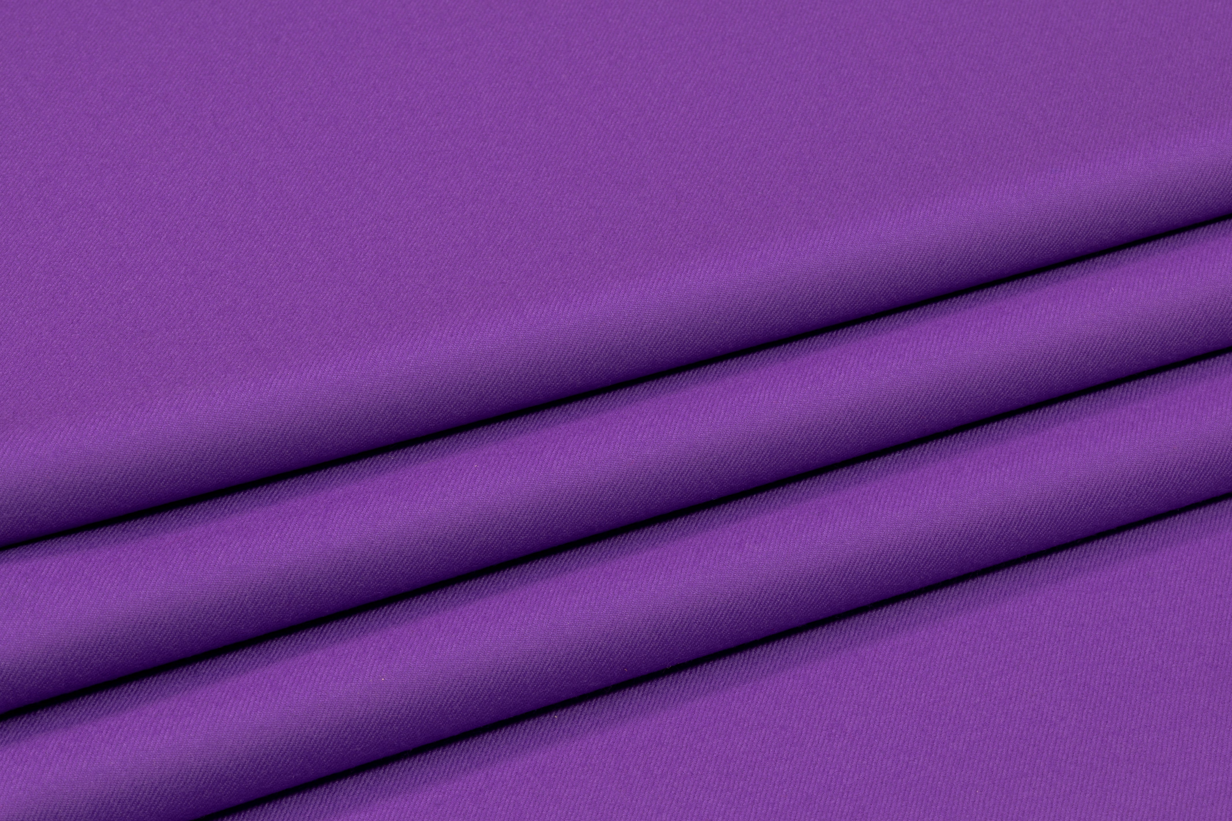 Italian Wool Cashmere Flannel - Purple