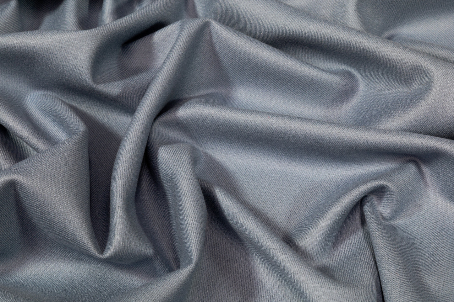 Italian Wool Cashmere Flannel - Cool Gray