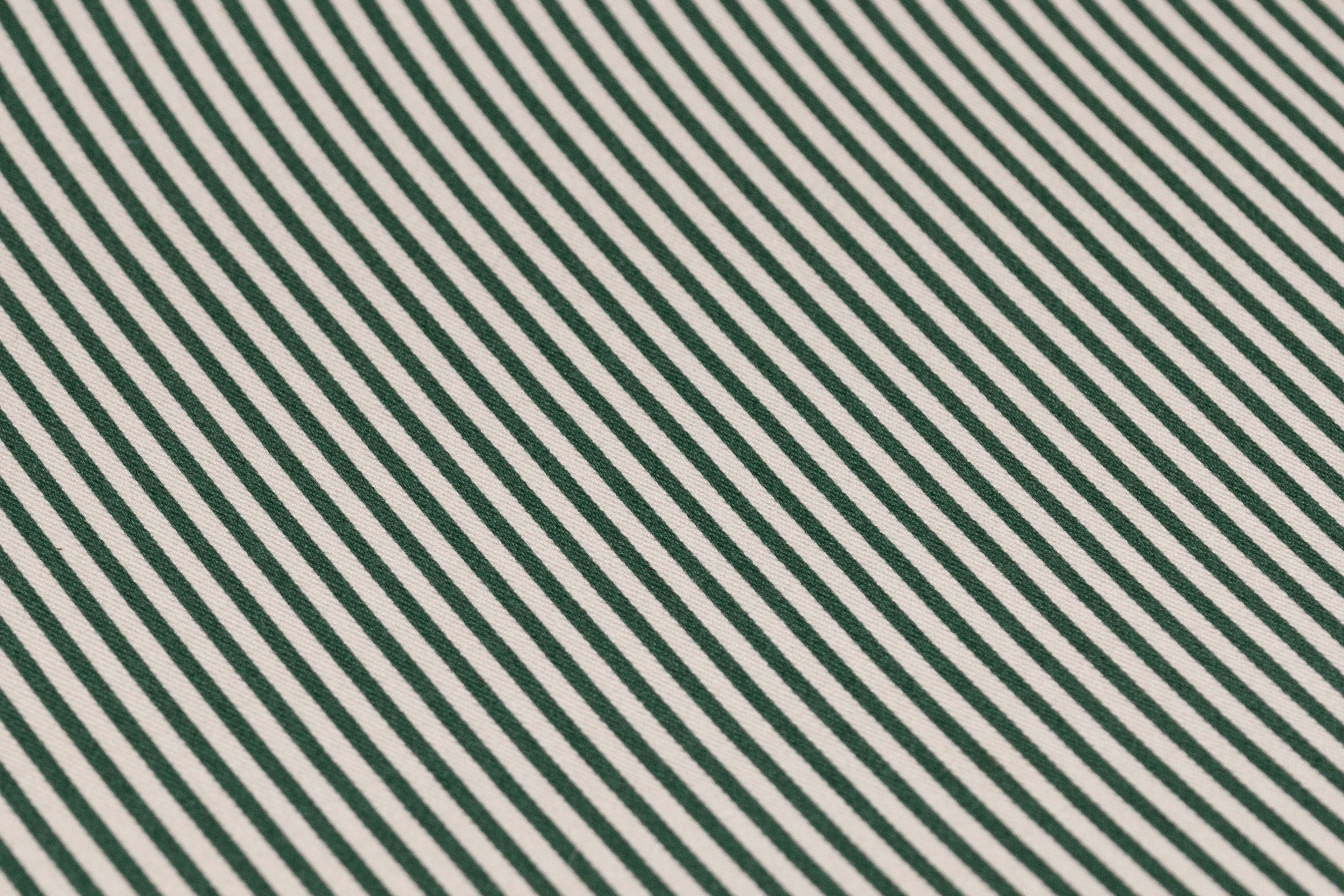 Striped Japanese Cotton Twill - Green