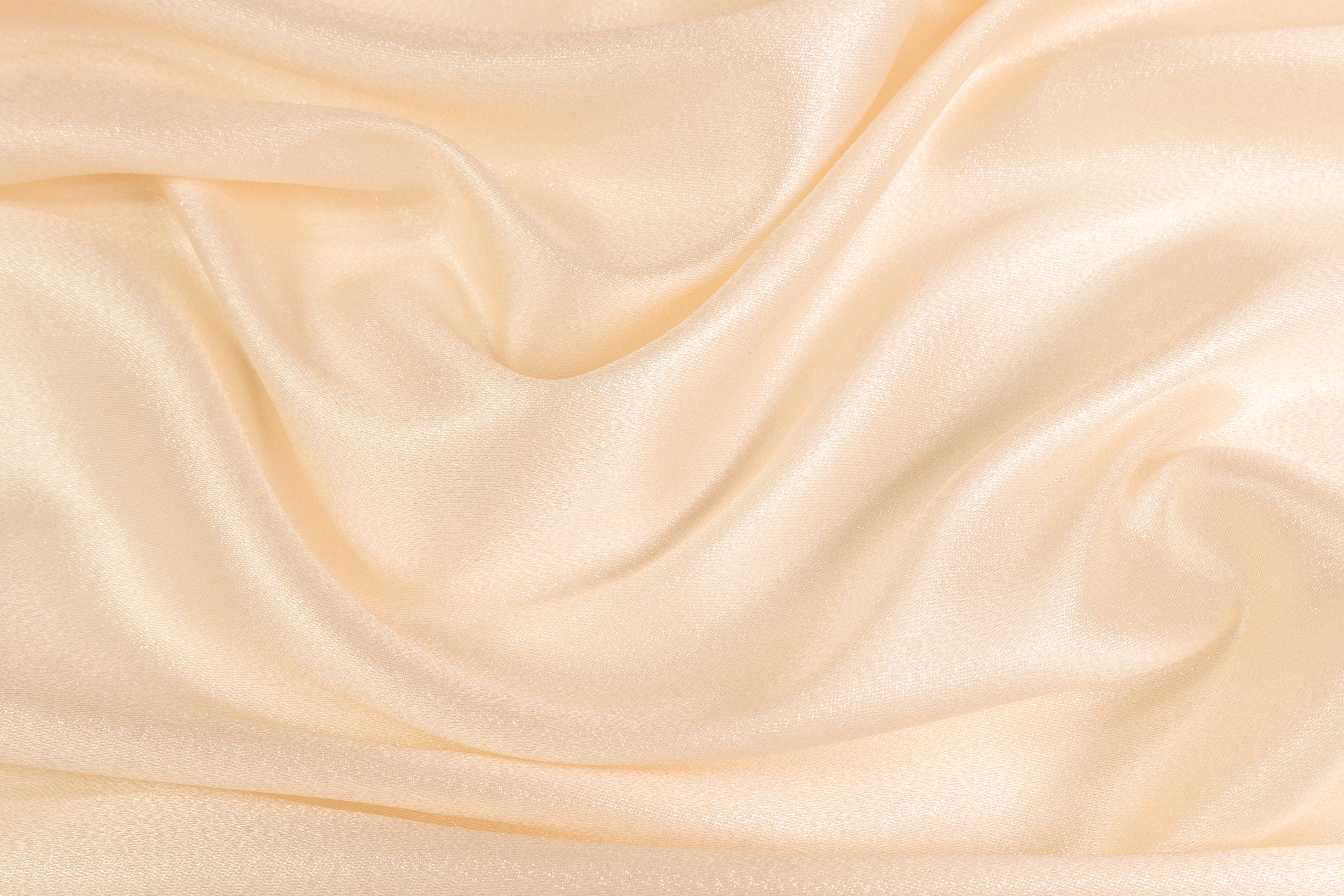 Italian Silk Lamé - Champagne Gold