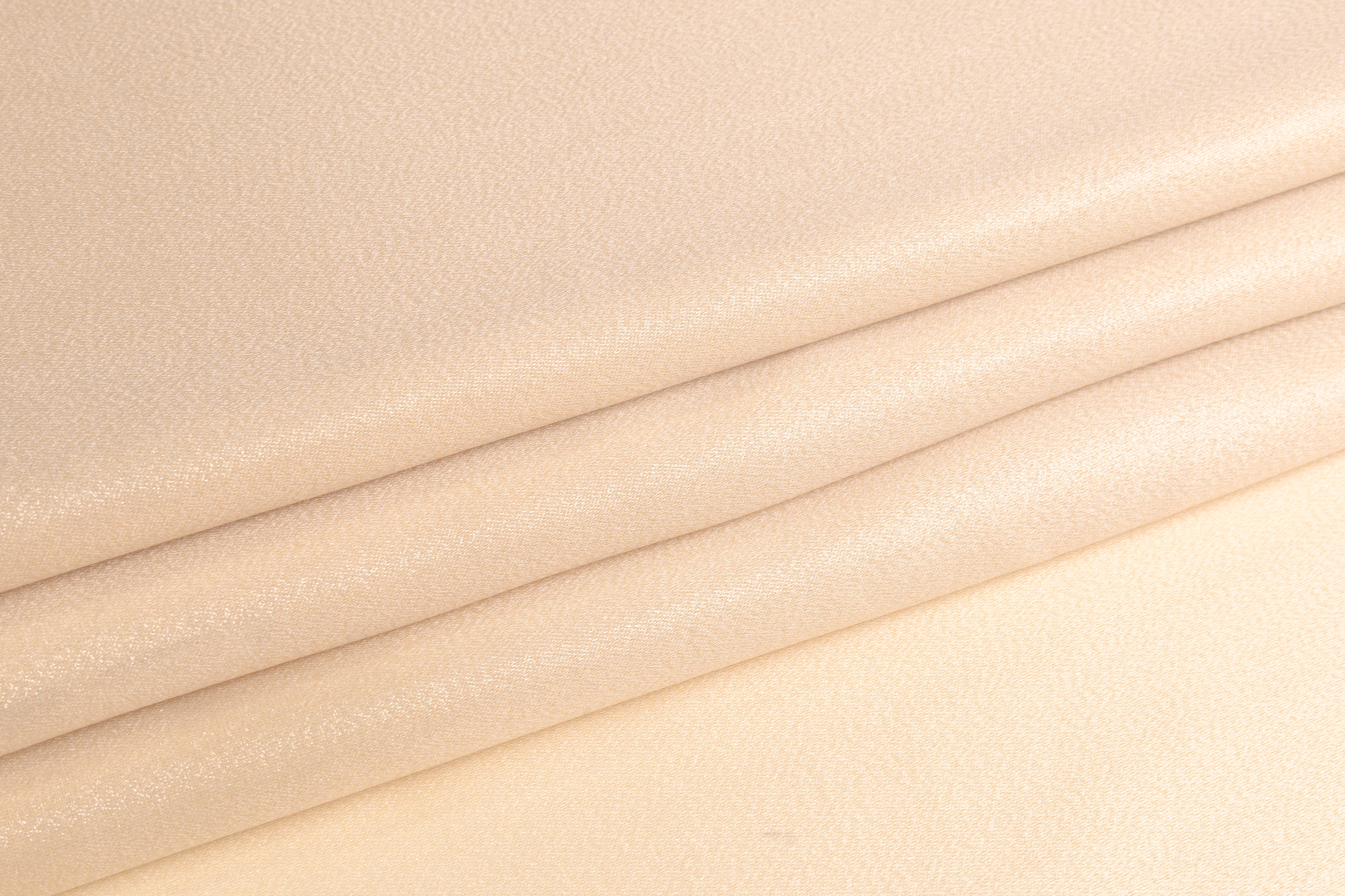 Italian Silk Lamé - Champagne Gold