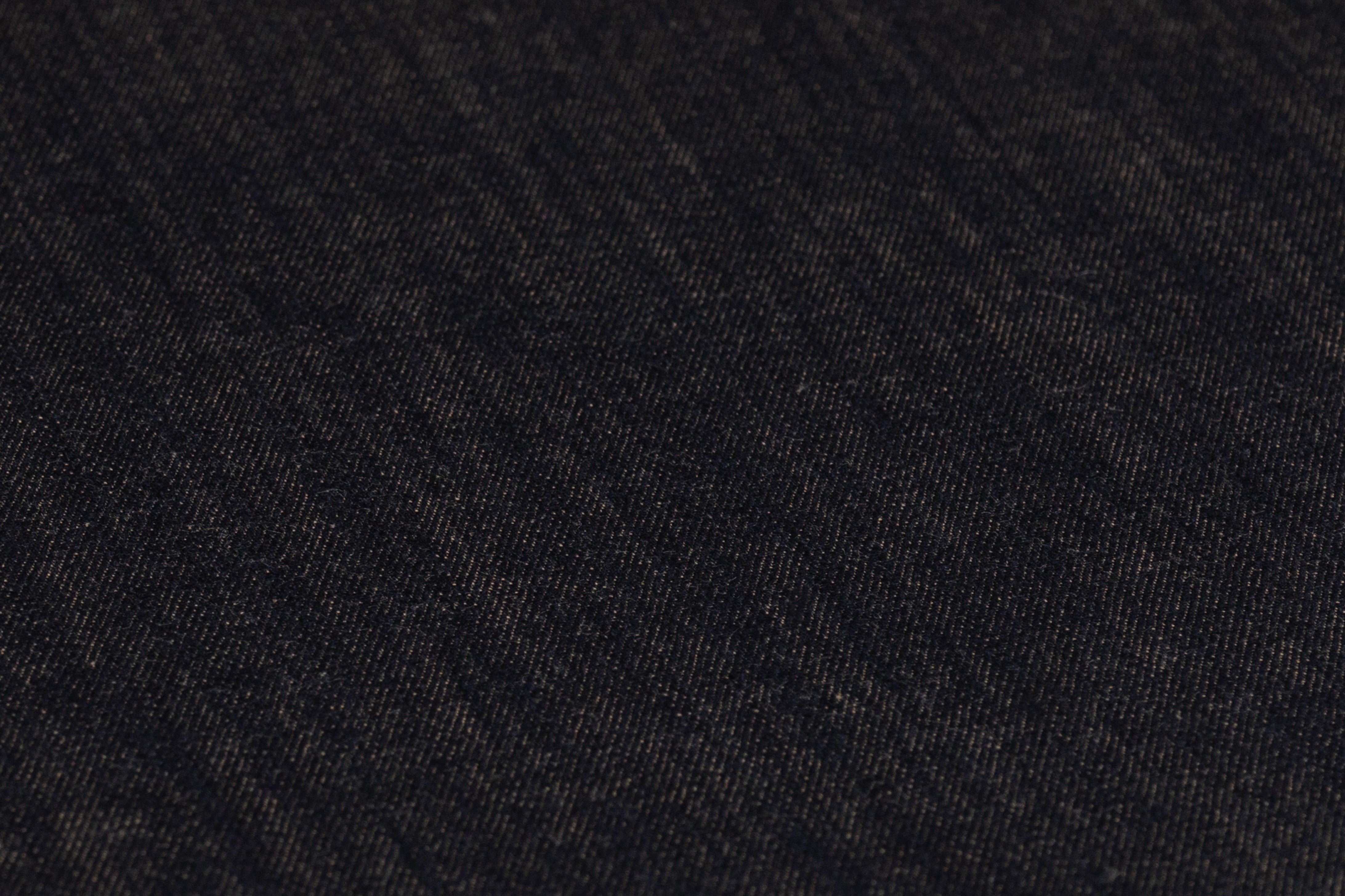 Italian Stretch Denim - Indigo / Honey Brown