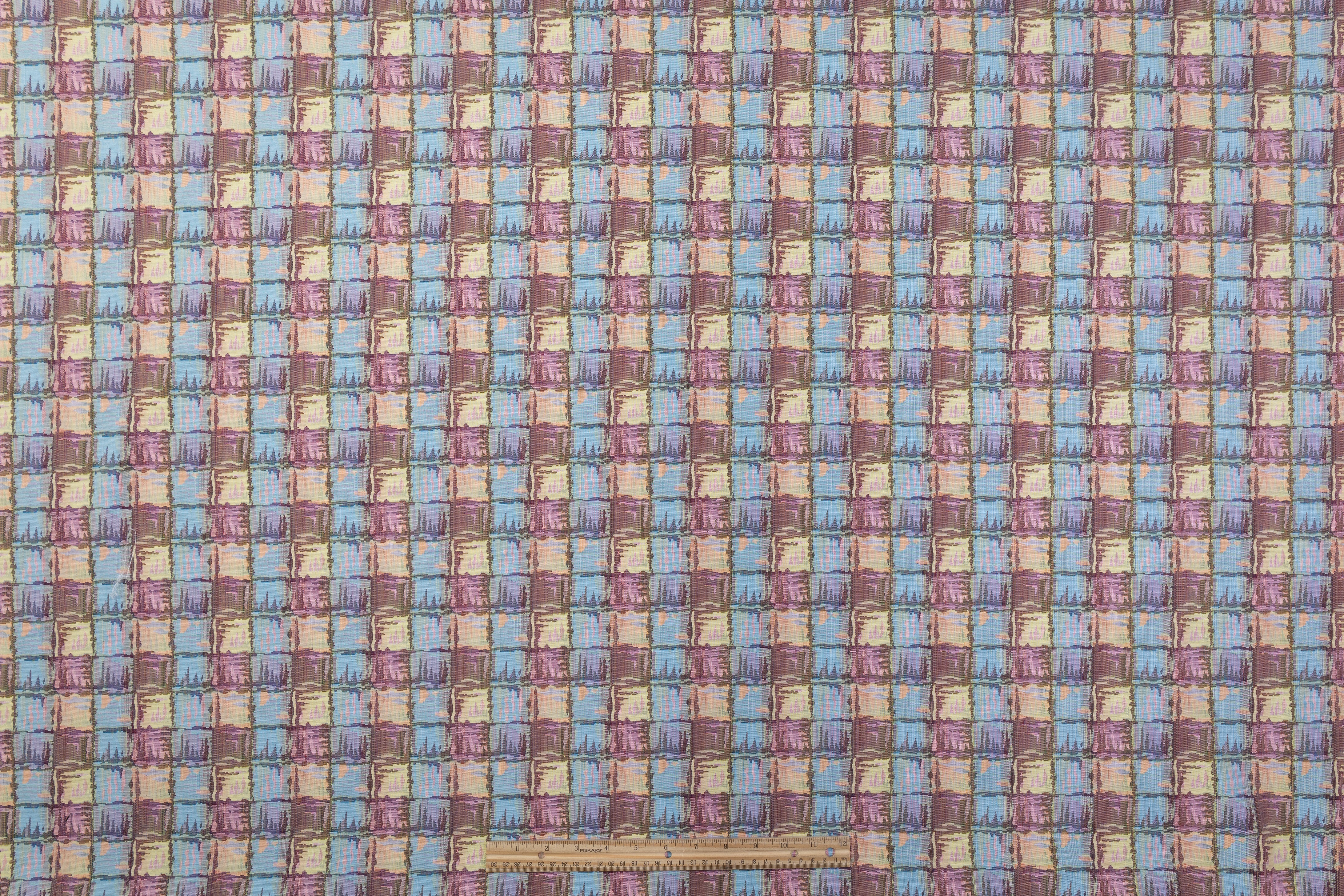 Italian Stretch Brocade - Multicolor