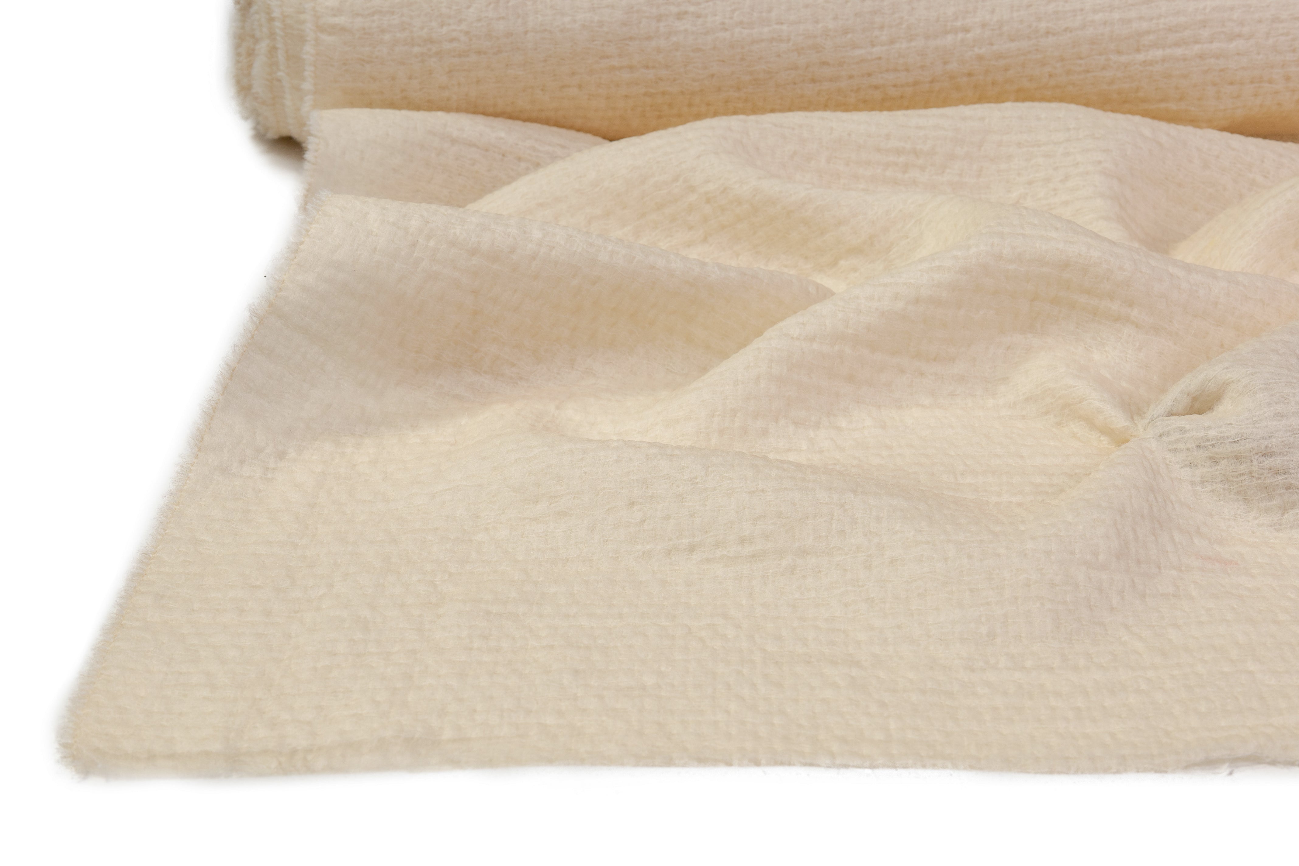 Italian Alpaca Silk Novelty - Ivory