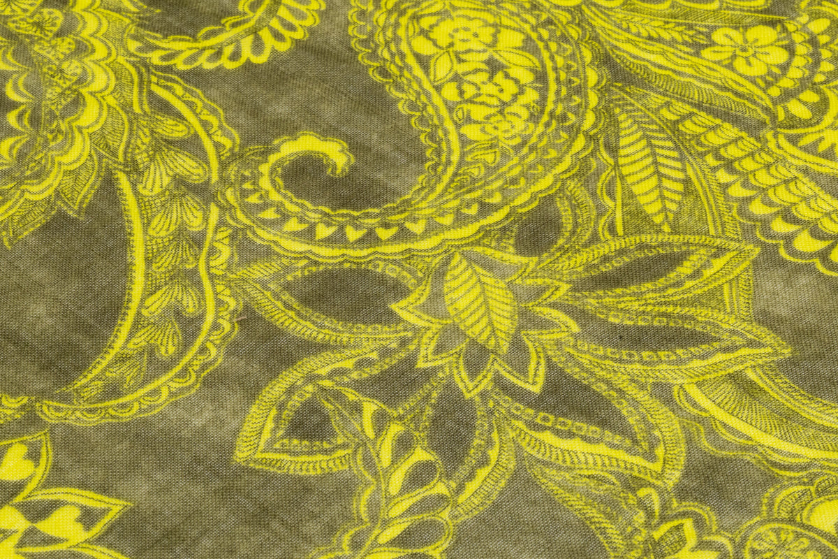 Emanuel Ungaro - Italian Silk and Wool Gauze - Green