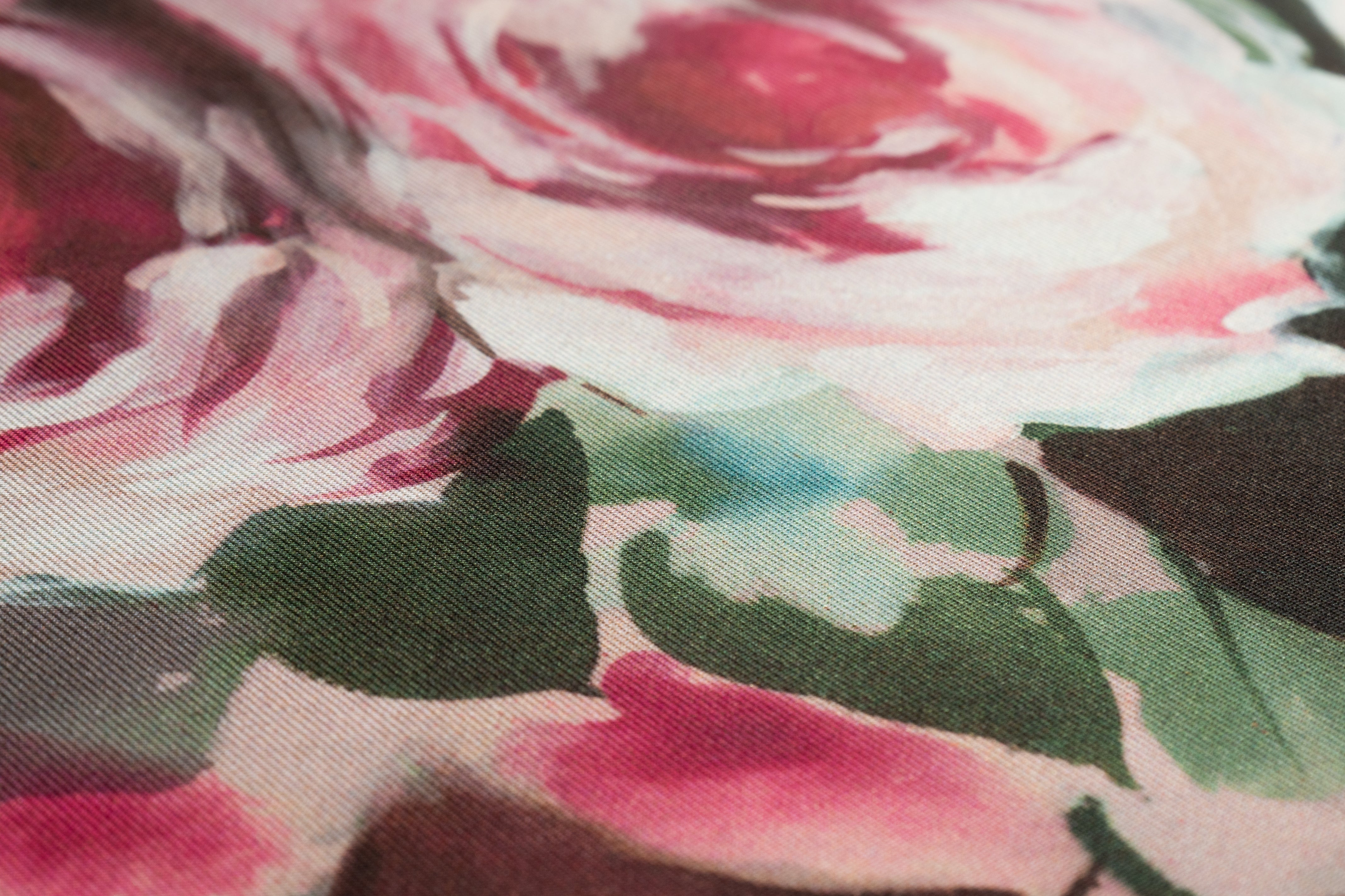 Floral Italian Silk Twill - Multicolor