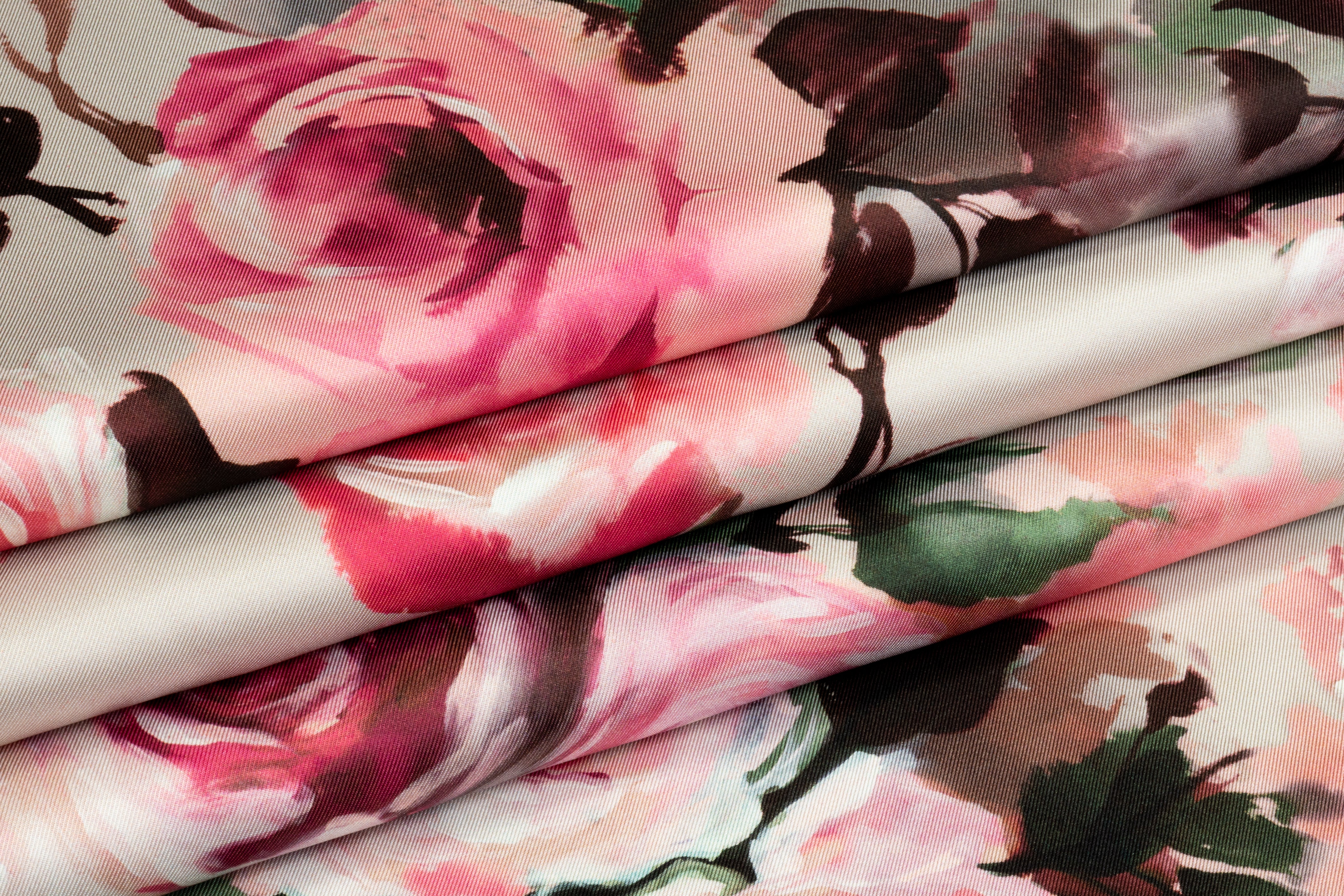 Floral Italian Silk Twill - Multicolor