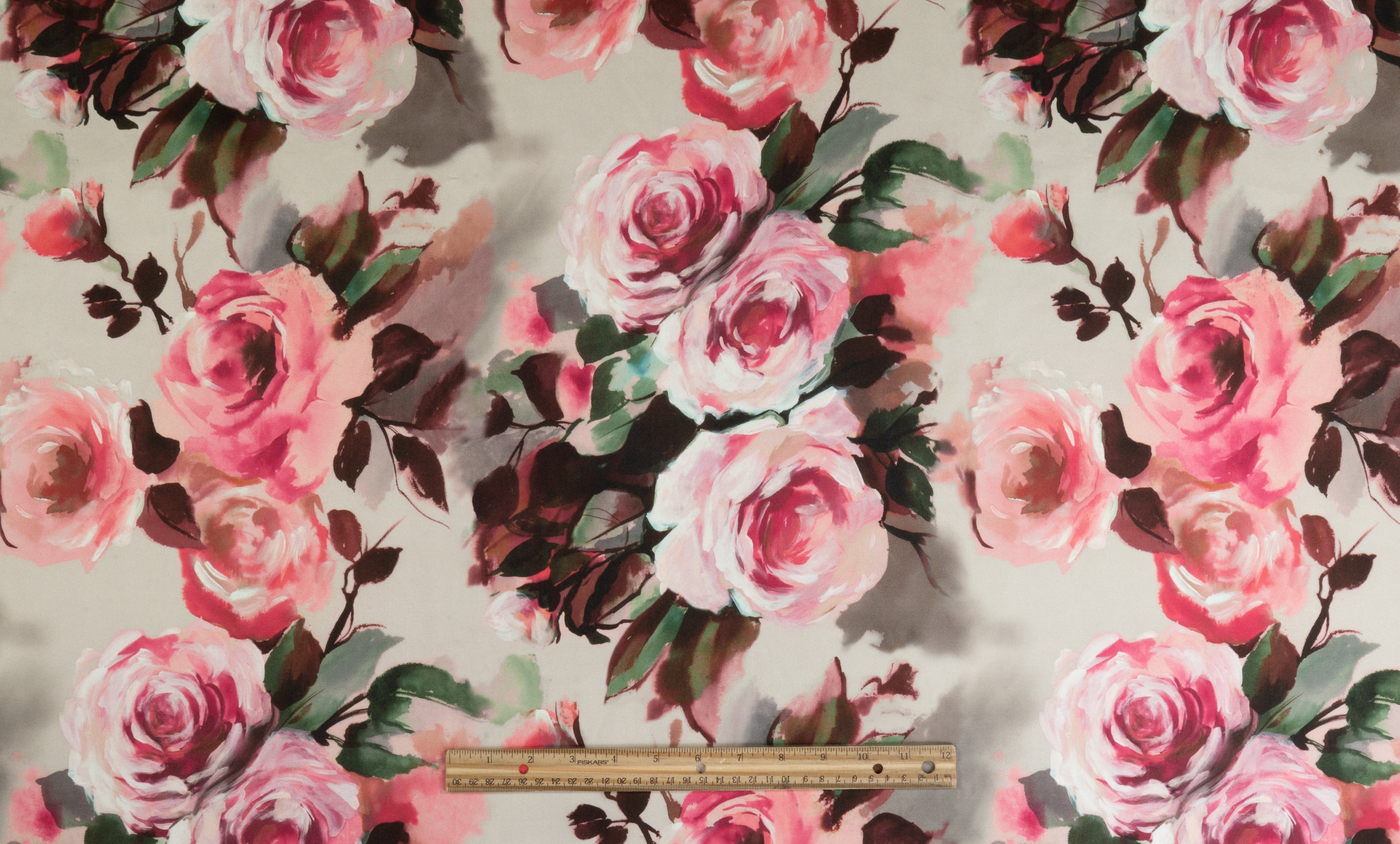 Floral Italian Silk Twill - Multicolor