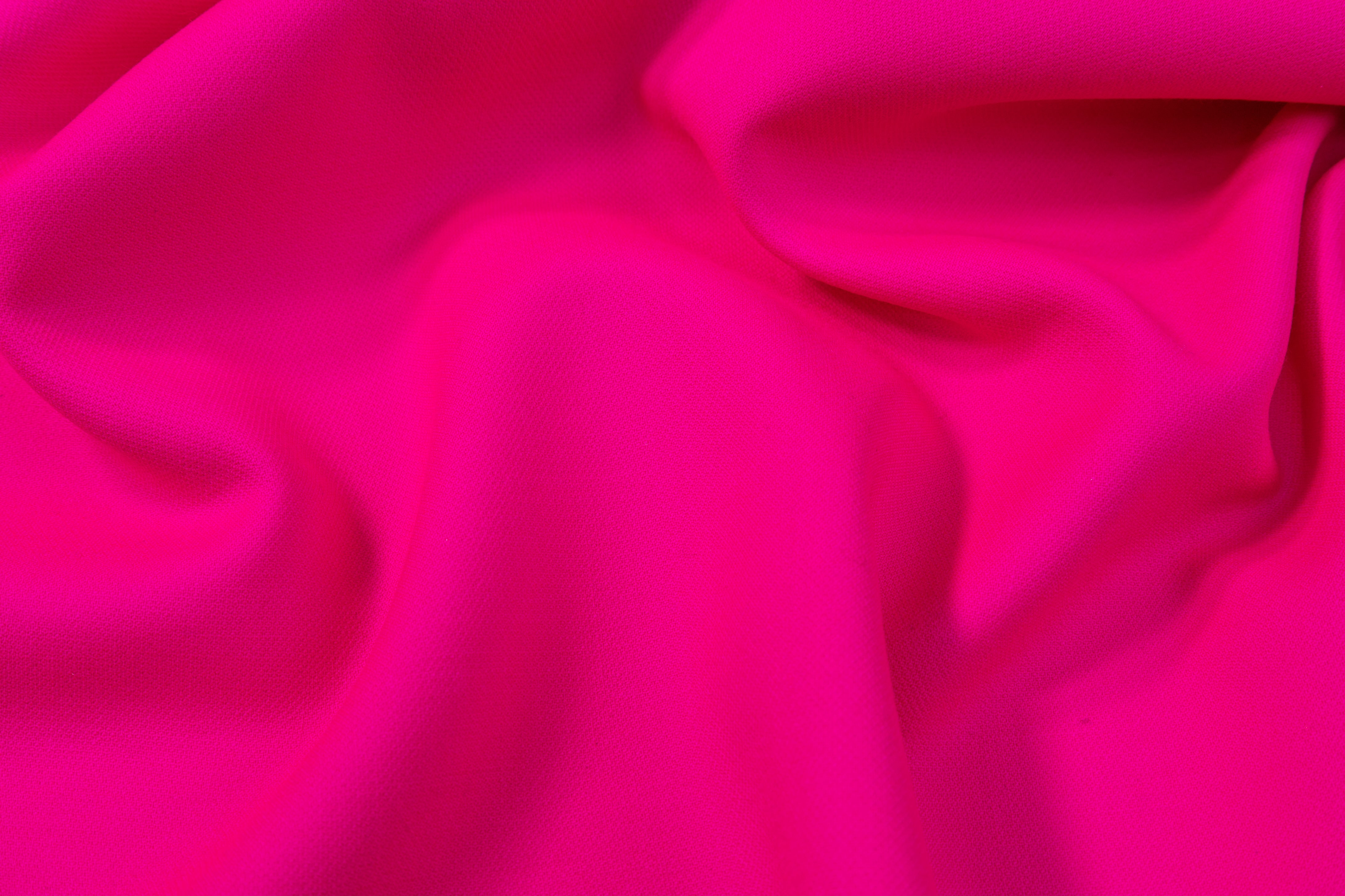 Double Faced Italian Wool Tricotine - Pink