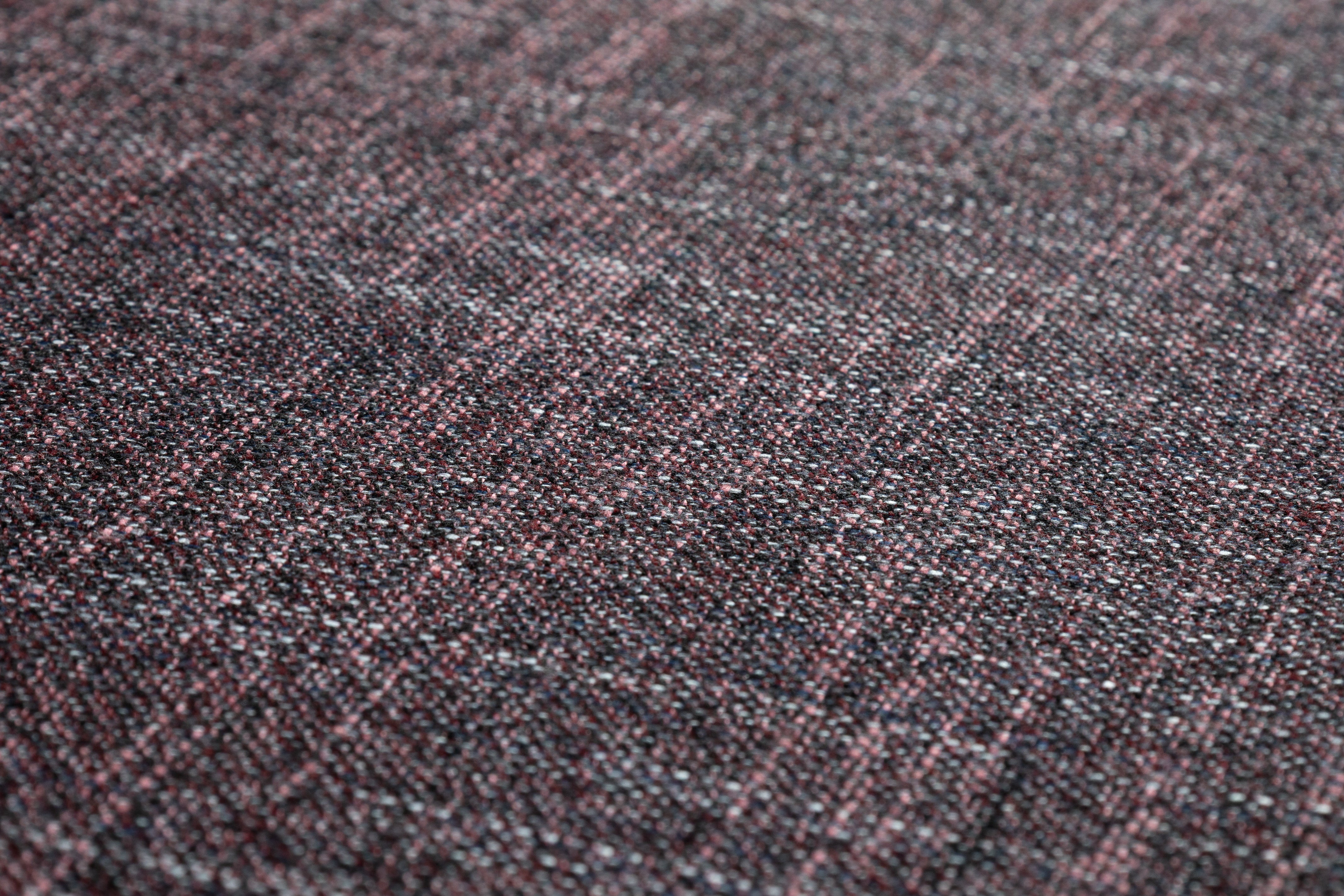 Iridescent Italian Wool - Burgundy / Blue / Pink